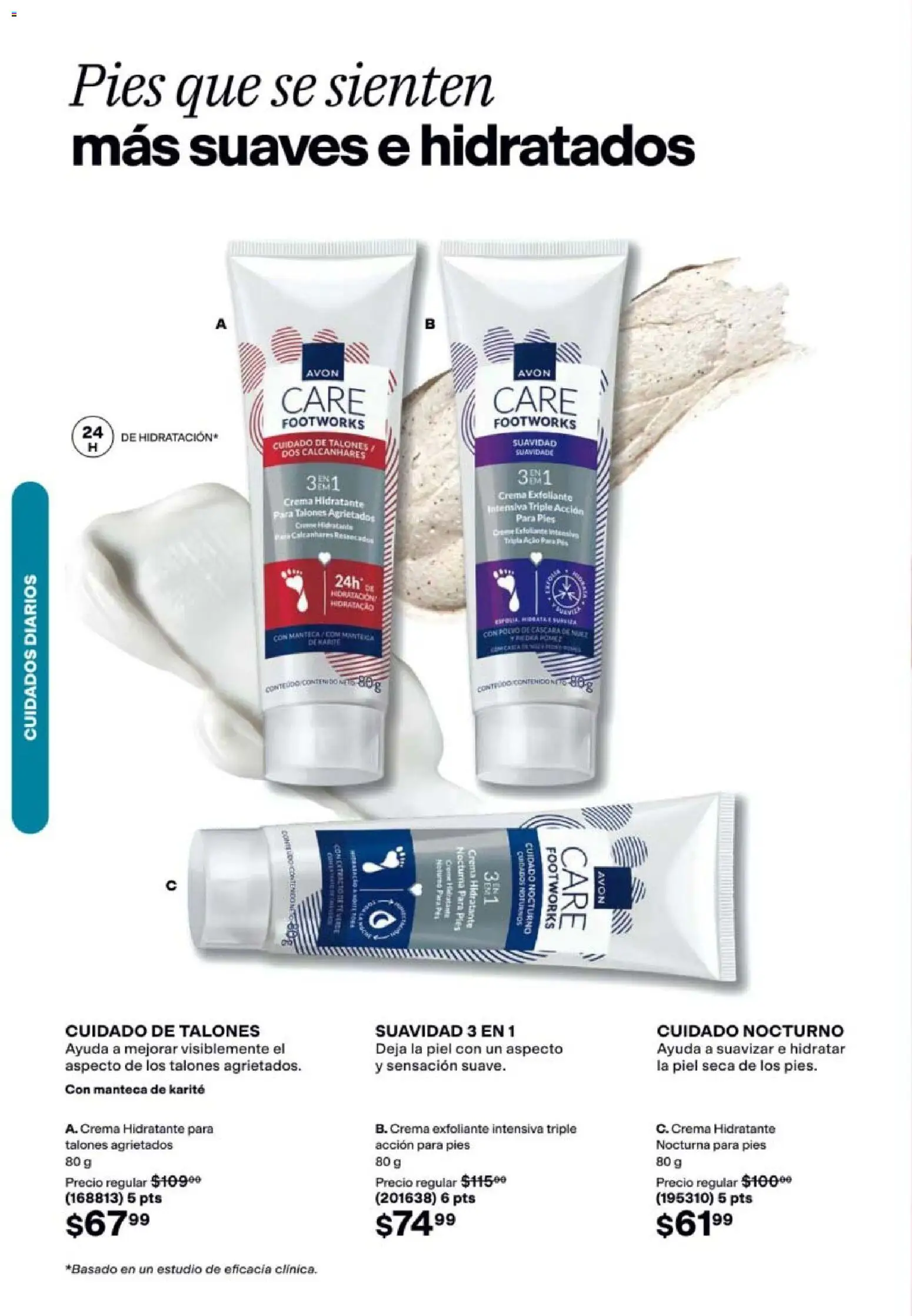 Nuevas ofertas de AVON válidas en toda la República Mexicana desde el 20/08/2026. ¡Encuentra las mejores ofertas en AVON campaña 12 2026! | Página: 138 | Productos: Crema, Polvo