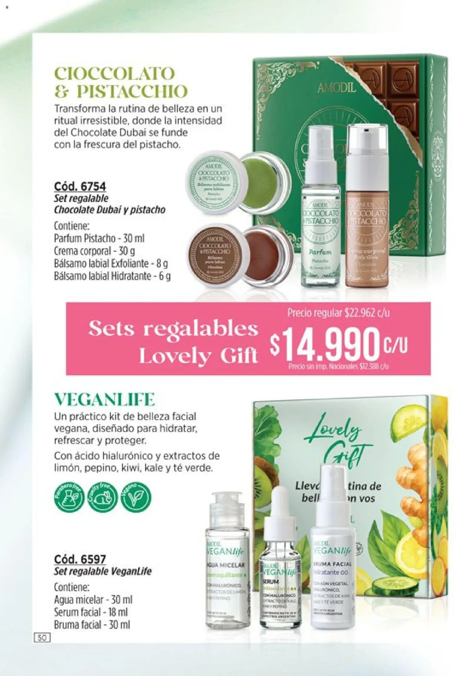 Catálogo Amodil Campaña 9 │ válido desde el 05.05.2026 | Página: 50 | Productos: Serum, Agua, Té, Crema
