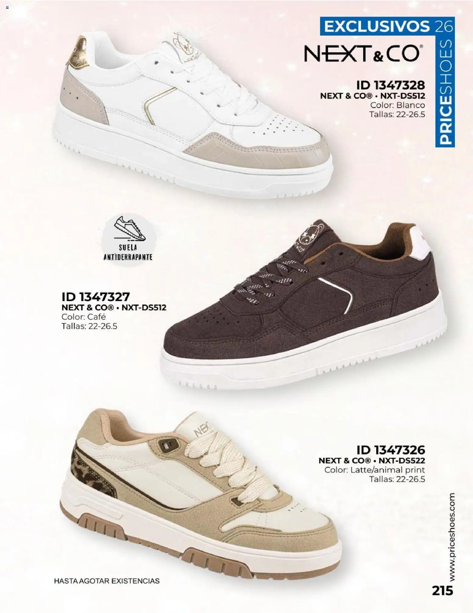 Nuevas ofertas de Price Shoes válidas en toda la República Mexicana desde el 01/10/2026. ¡Encuentra las mejores ofertas en Price Shoes catálogo Exclusivos! | Página: 215