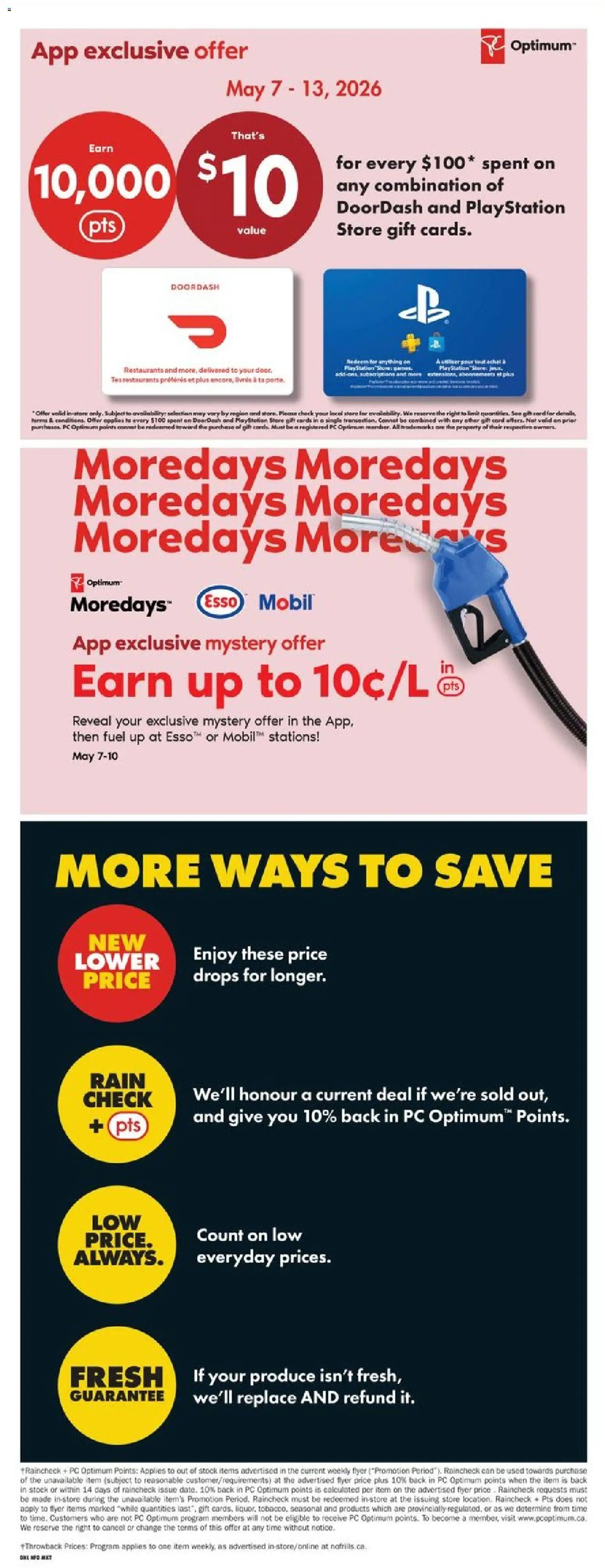 No Frills flyer valid from 07.05.2026 | Page: 19 | Products: PC, Playstation