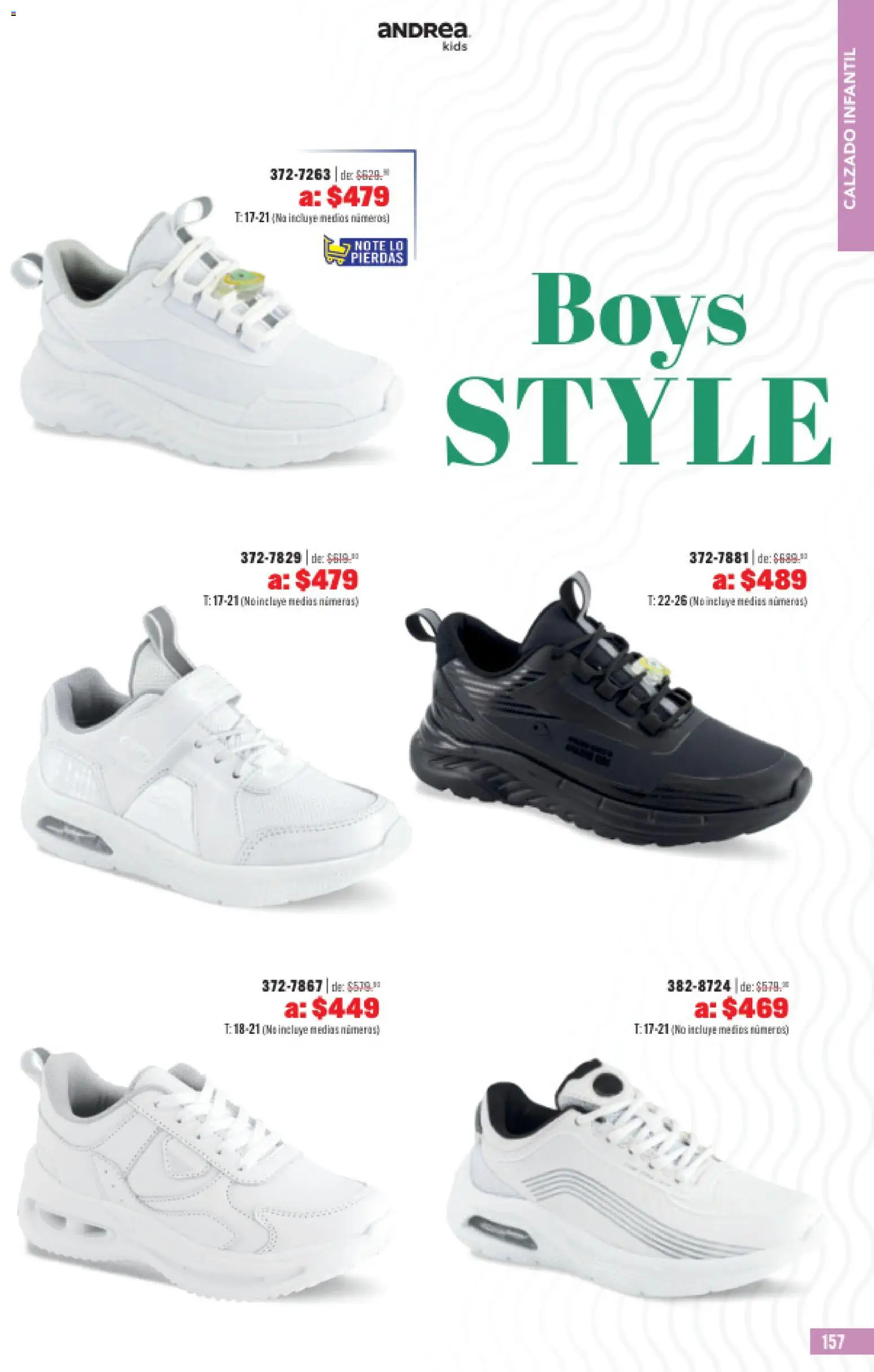 Nuevas ofertas de Andrea válidas en toda la República Mexicana desde el 31.05.2026. ¡Encuentra las mejores ofertas en Andrea catálogo Outlet! | Página: 157
