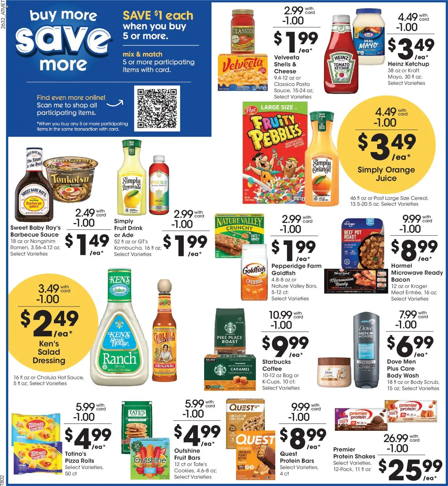 Kroger Weekly Ad - valid from 09/09/2026 | Page: 4 | Products: Meat, Cheese, Chocolate Chip, Dough