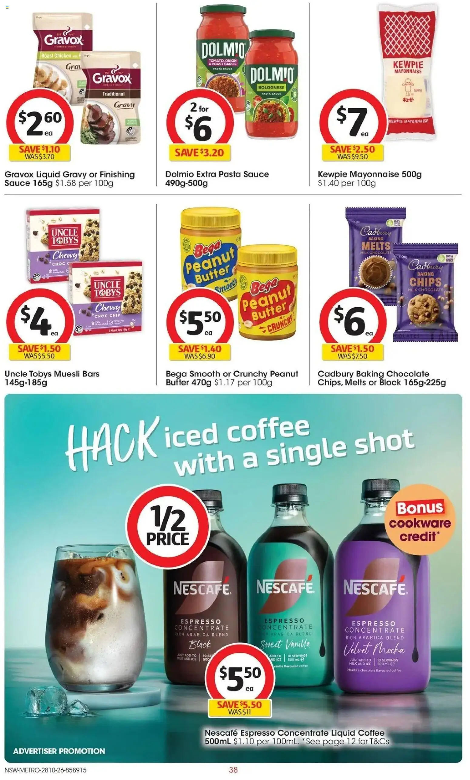 ﻿Coles catalogue valid from 28/10/2026 > Online Australia | Page: 38