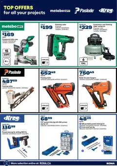 Preview of Rona flyer - Amazing deals from shop Rona valid from 07.05.2026 | Page: 8 | Products: Shelf
