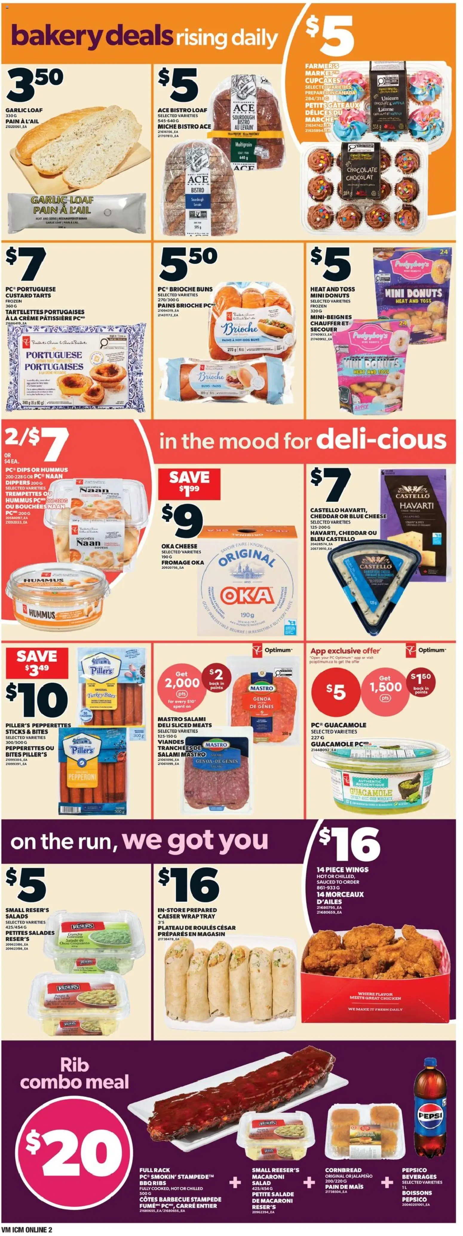 Valu Mart flyer valid from Jul 23, 2026 | Page: 4 | Products: Guacamole, Meat, Garlic, Salami