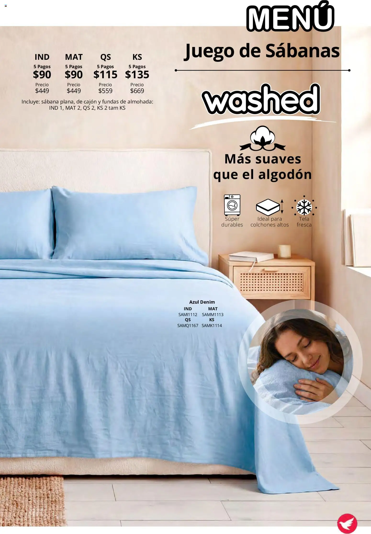 Nuevas ofertas de Colchas Concord válidas en toda la República Mexicana desde el 15/10/2026. ¡Encuentra las mejores ofertas en Colchas Concord catálogo! | Página: 120