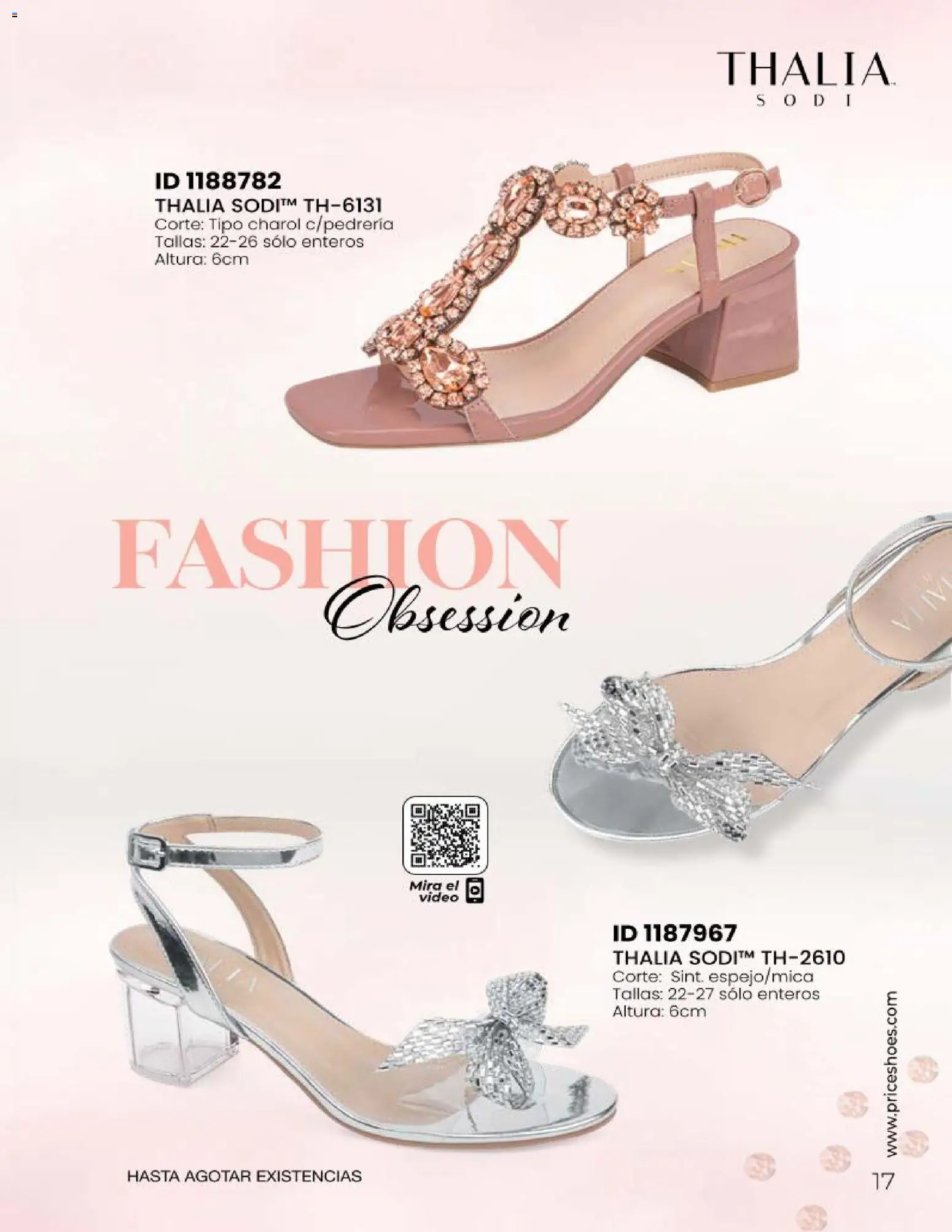Nuevas ofertas de Price Shoes válidas en toda la República Mexicana desde el 23/06/2026. ¡Encuentra las mejores ofertas en Price Shoes catálogo Sandalias 2026! | Página: 17 | Productos: Video