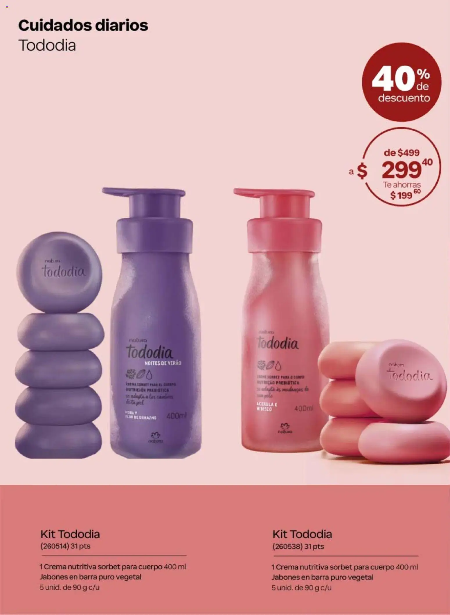 Nuevas ofertas de Natura válidas en toda la República Mexicana desde el 10/07/2026. ¡Encuentra las mejores ofertas en Natura campaña 11 2026! | Página: 10 | Productos: Durazno, Crema, Barra, Té
