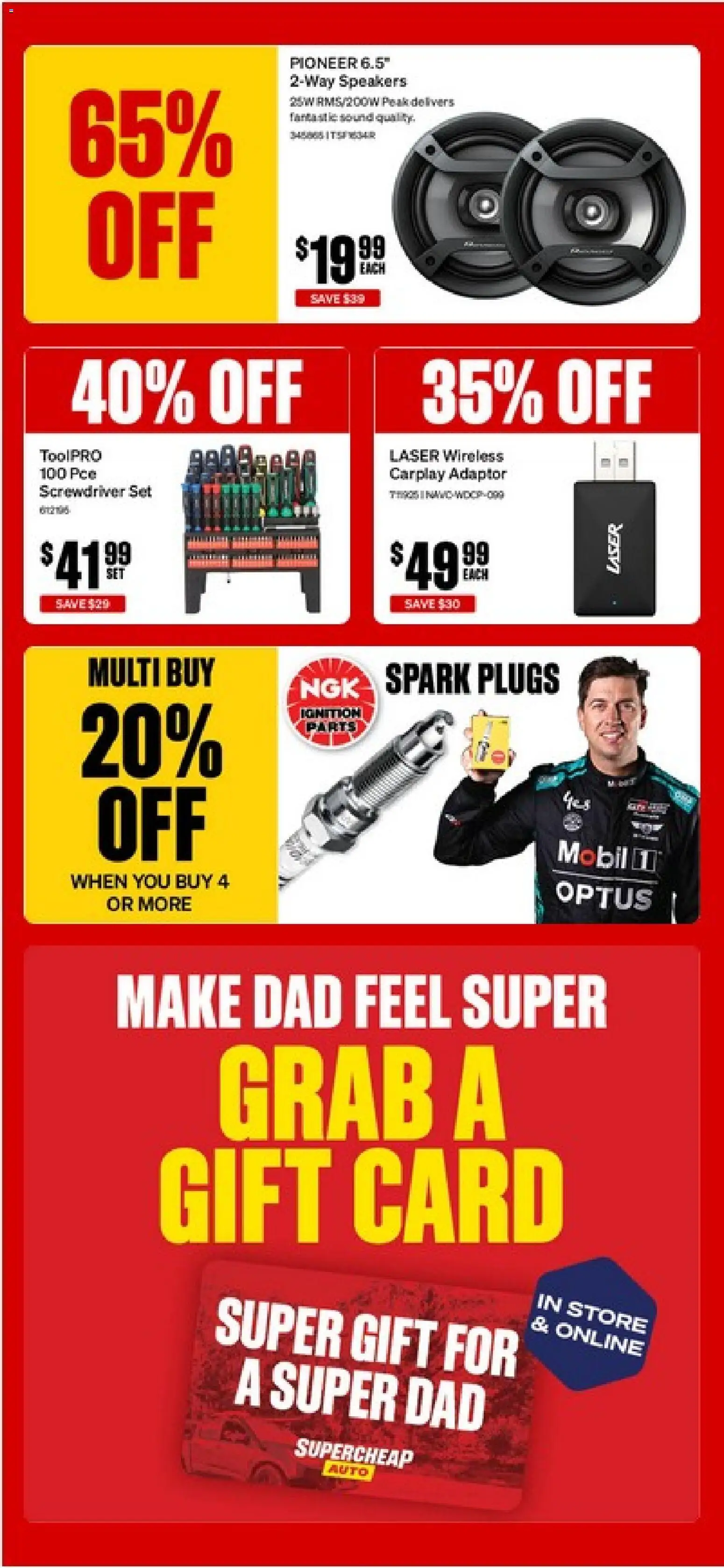 Supercheap Auto catalogue - valid from 12/08/2026 | Page: 4 | Products: Adaptor