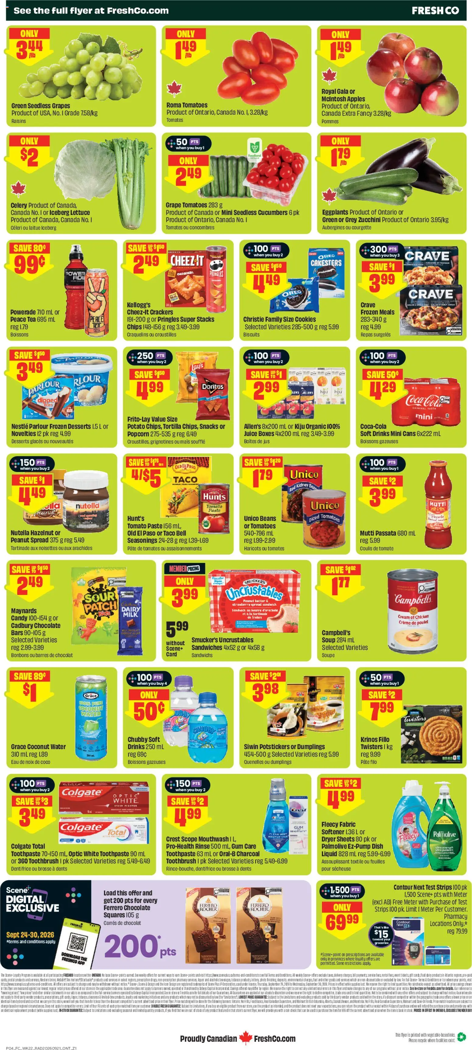 FreshCo flyer valid from Sep 24, 2026 | Page: 2