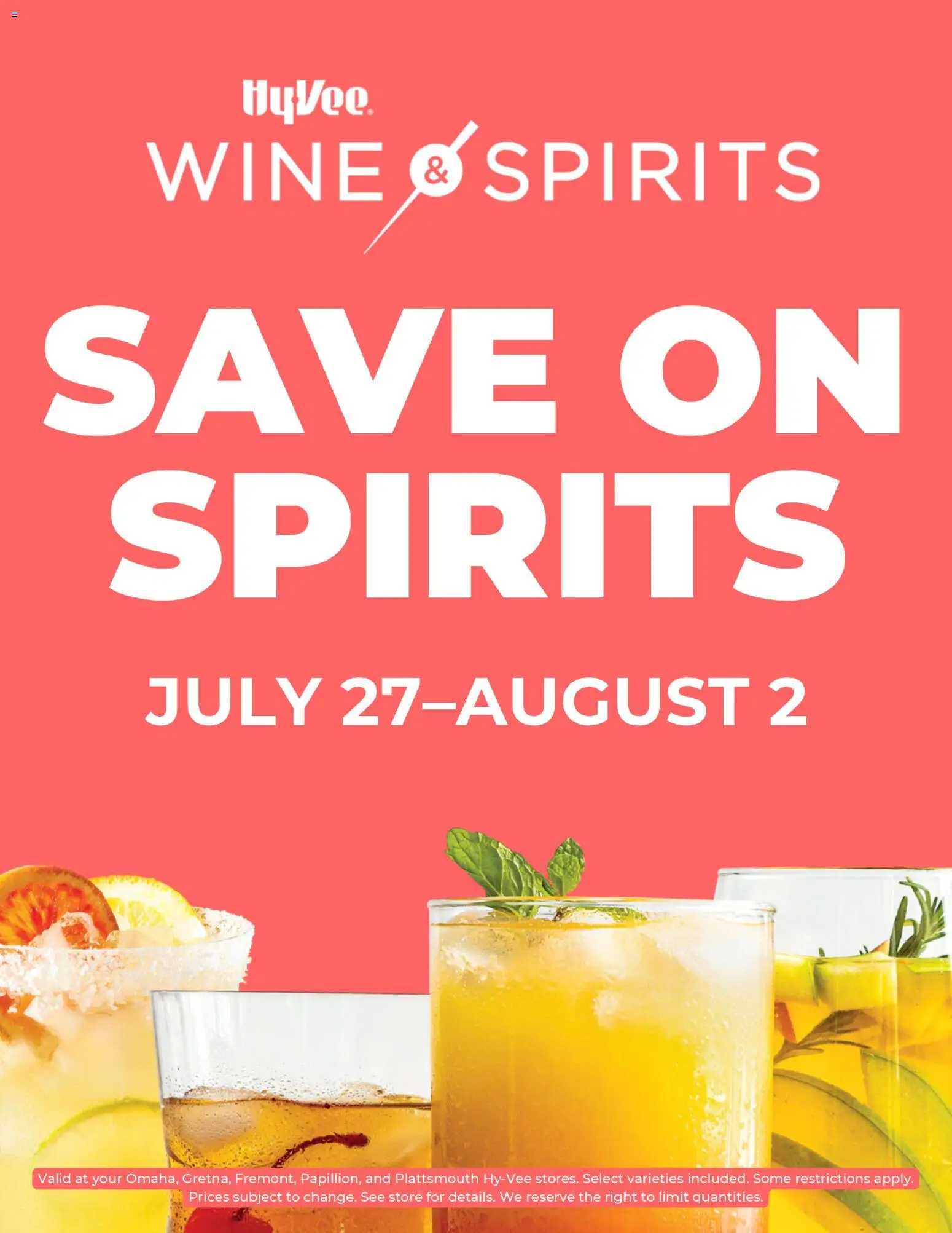 HyVee Wine & Spirits Monthlong - valid from 07/27/2026 | Page: 1 | Products: Wine
