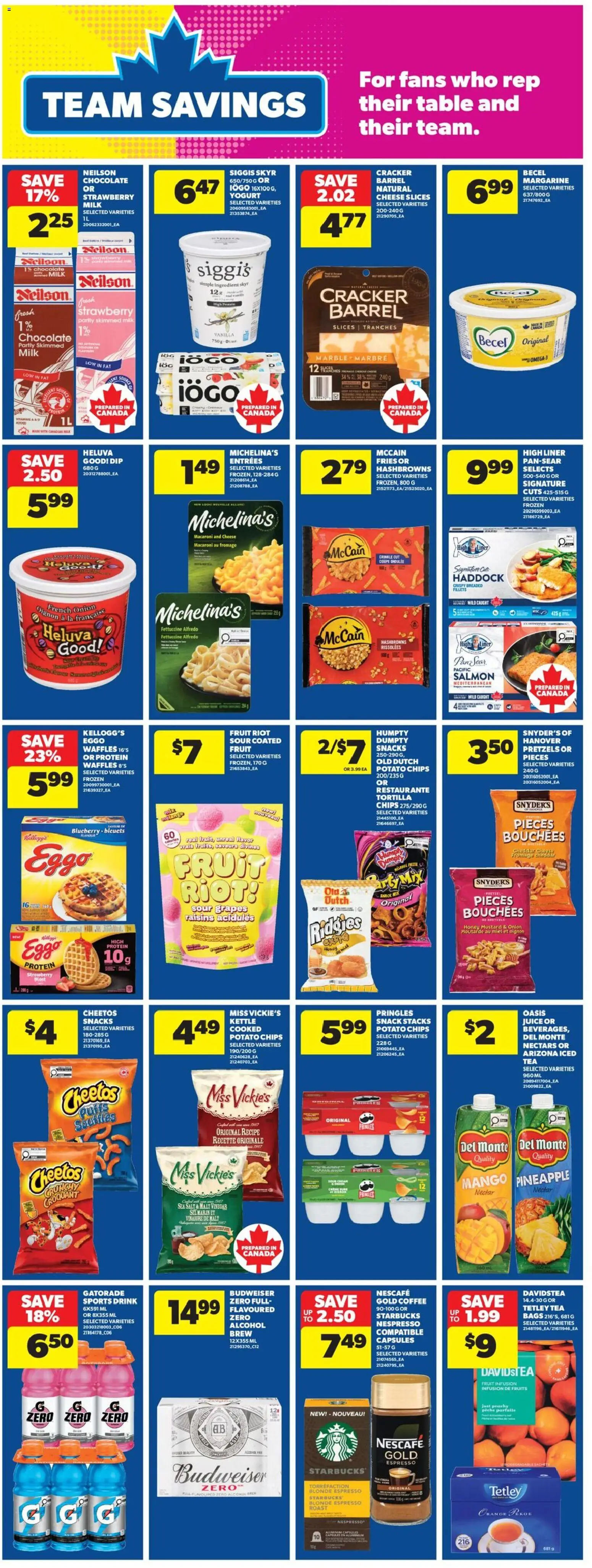 Real Canadian Superstore flyer valid from 21.05.2026 | Page: 20 | Products: Sour cream, Table, Coffee, Chocolate
