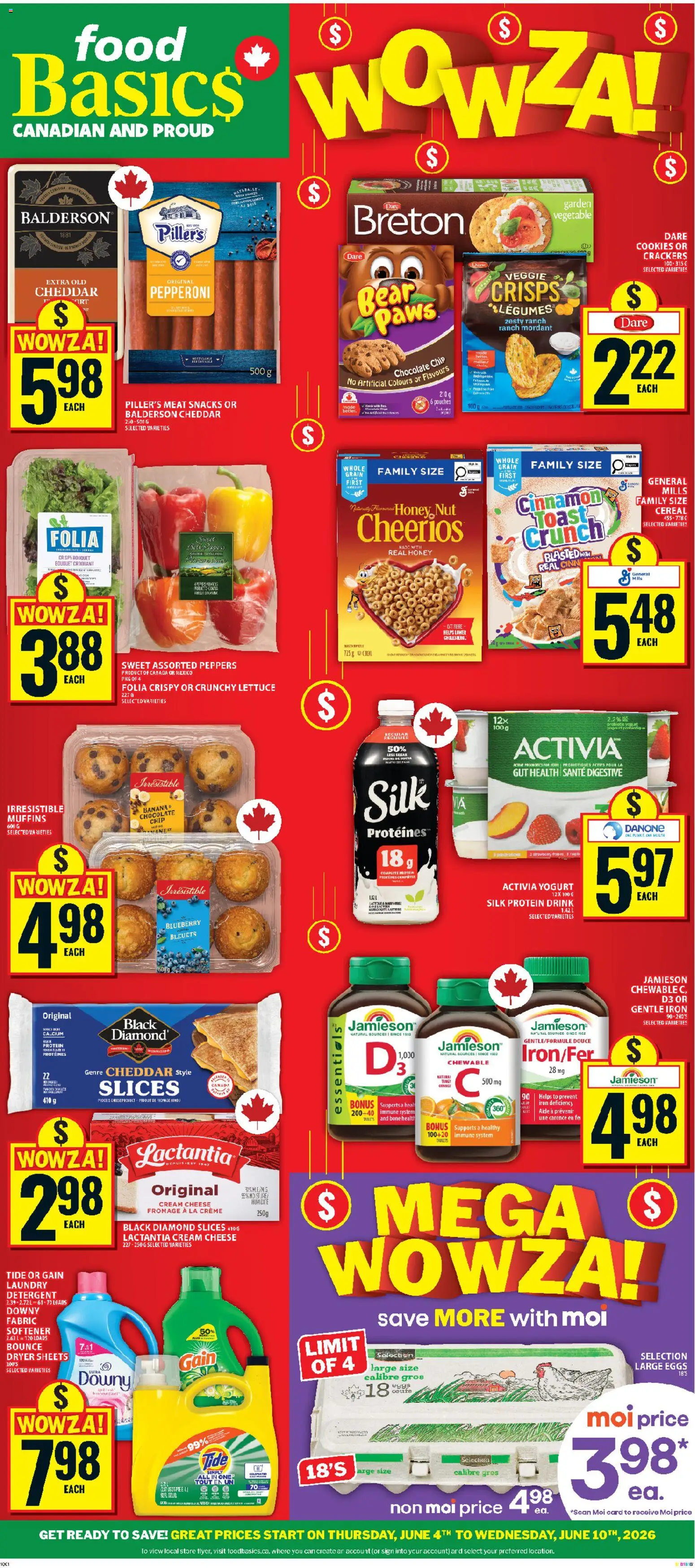 Food Basics flyer valid from 04.06.2026 | Page: 1