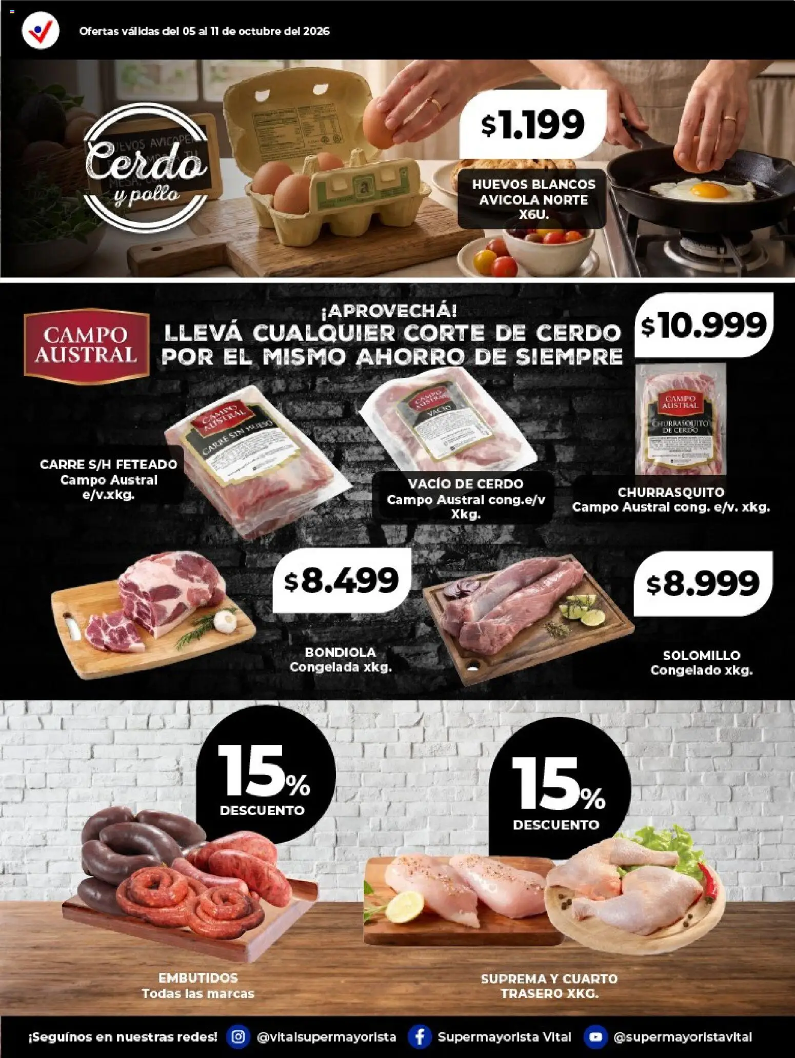 Vital - Especial de frescos │ válido desde el 05/10/2026 | Página: 3