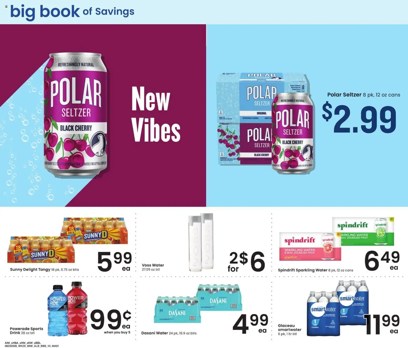 Albertsons Big Book of Savings - valid from 06/23/2026 | Page: 9 | Products: Grapefruit, Water