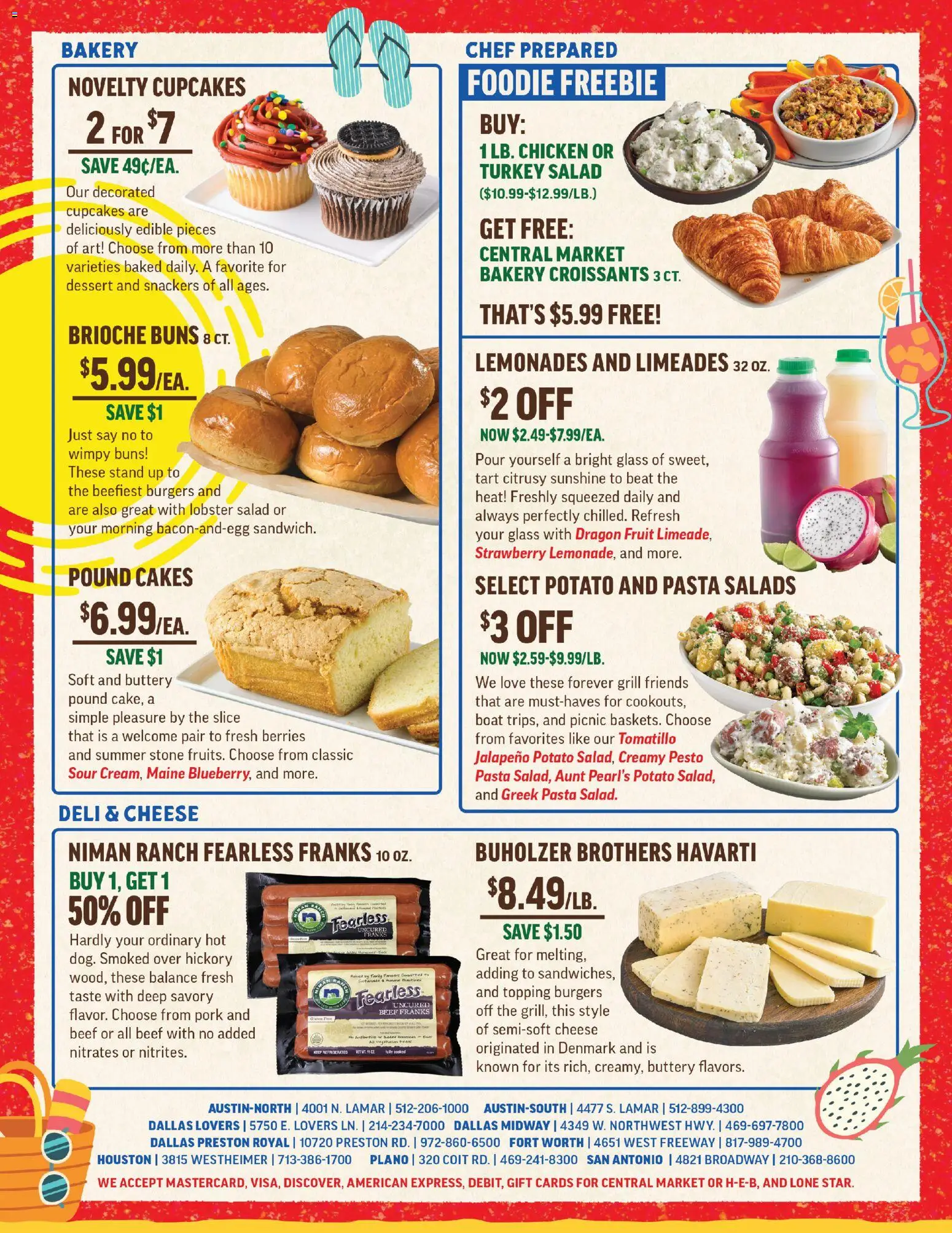 Central Market Weekly Ad - valid from 20.05.2026 | Page: 6 | Products: Berries, Pork, Beef, Croissants