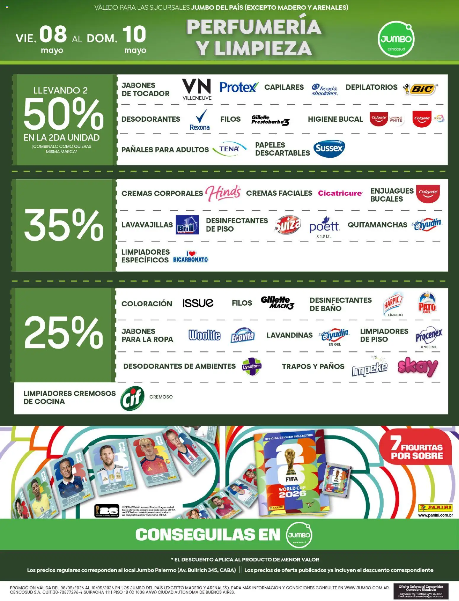 Jumbo - Ofertas | Salta & Tucumán │ válido desde el 08.05.2026 | Página: 7 | Productos: Teléfono, Baño, Quitamanchas, Pañales