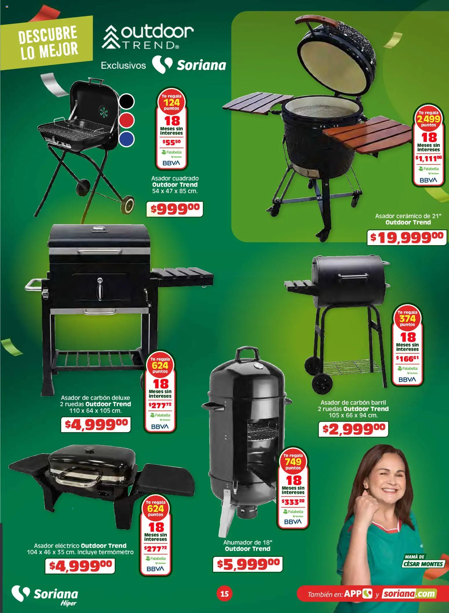 Nuevas ofertas de Soriana válidas en toda la República Mexicana desde el 14.05.2026. ¡Encuentra las mejores ofertas en Soriana En México apoyamos con todo Híper Nacional! | Página: 15 | Productos: Termómetro, Cerámico, Té