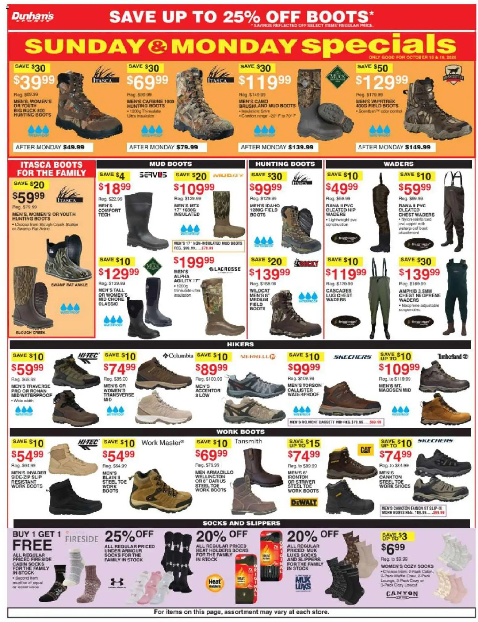 Dunham's Sports Weekly Ad - valid from 10/16/2026 | Page: 13