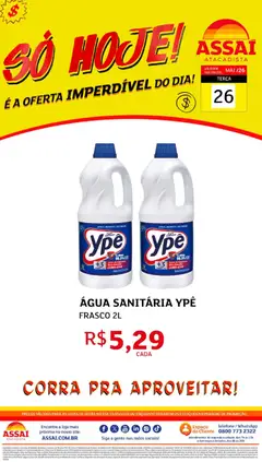 Assaí Atacadista ofertas - GO - Pré-Visualização do folheto da loja Assaí Atacadista, válido de 26.05.2026