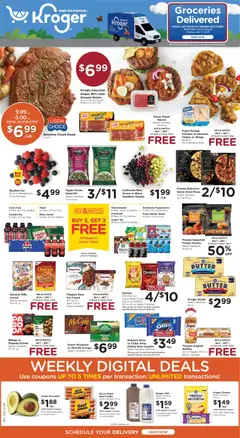 Preview of Kroger weekly ads valid from 07/08/2026