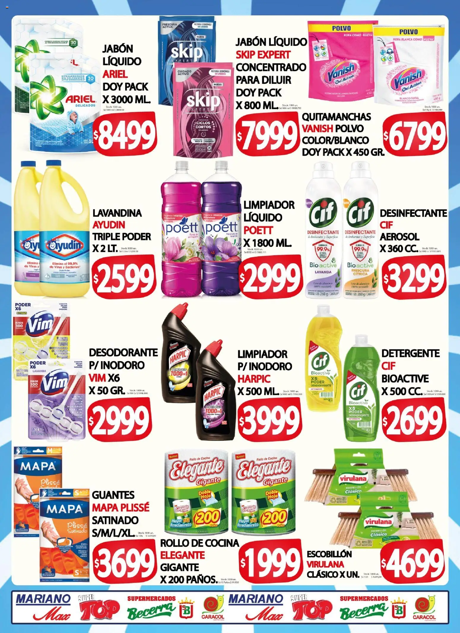 Mariano Max - Catálogo │ válido desde el 20.05.2026 | Página: 8 | Productos: Cocina, Inodoro, Jabón, Ropa