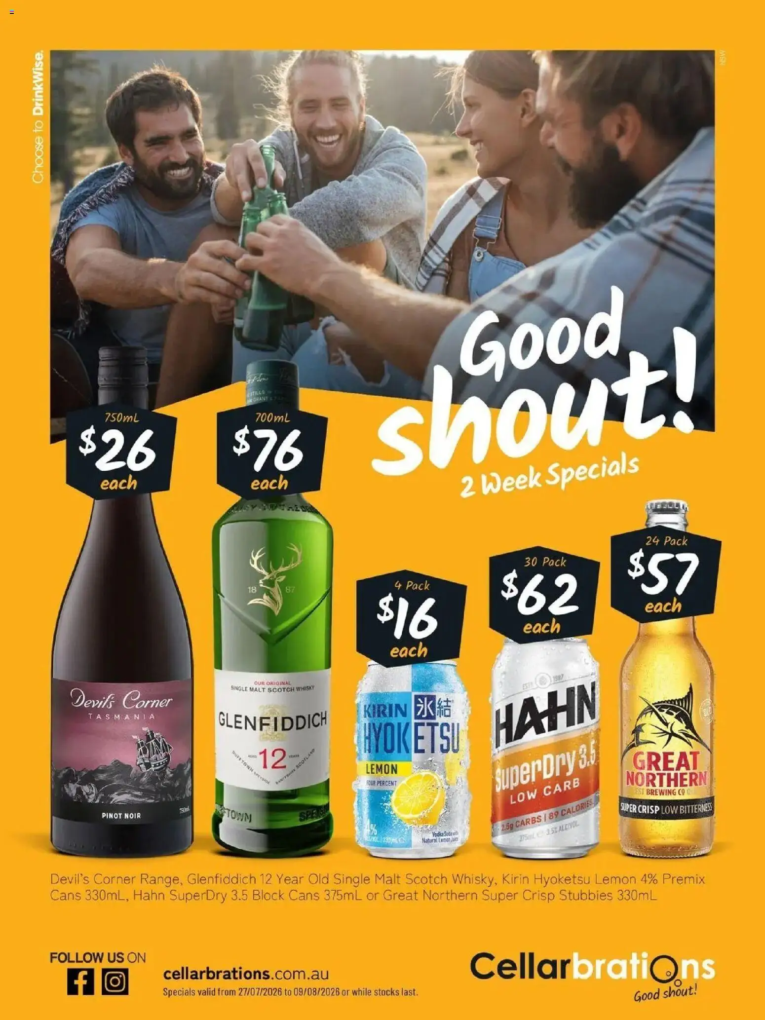 Cellarbrations catalogue - valid from 27/07/2026 | Page: 1 | Products: Lemon, Scotch