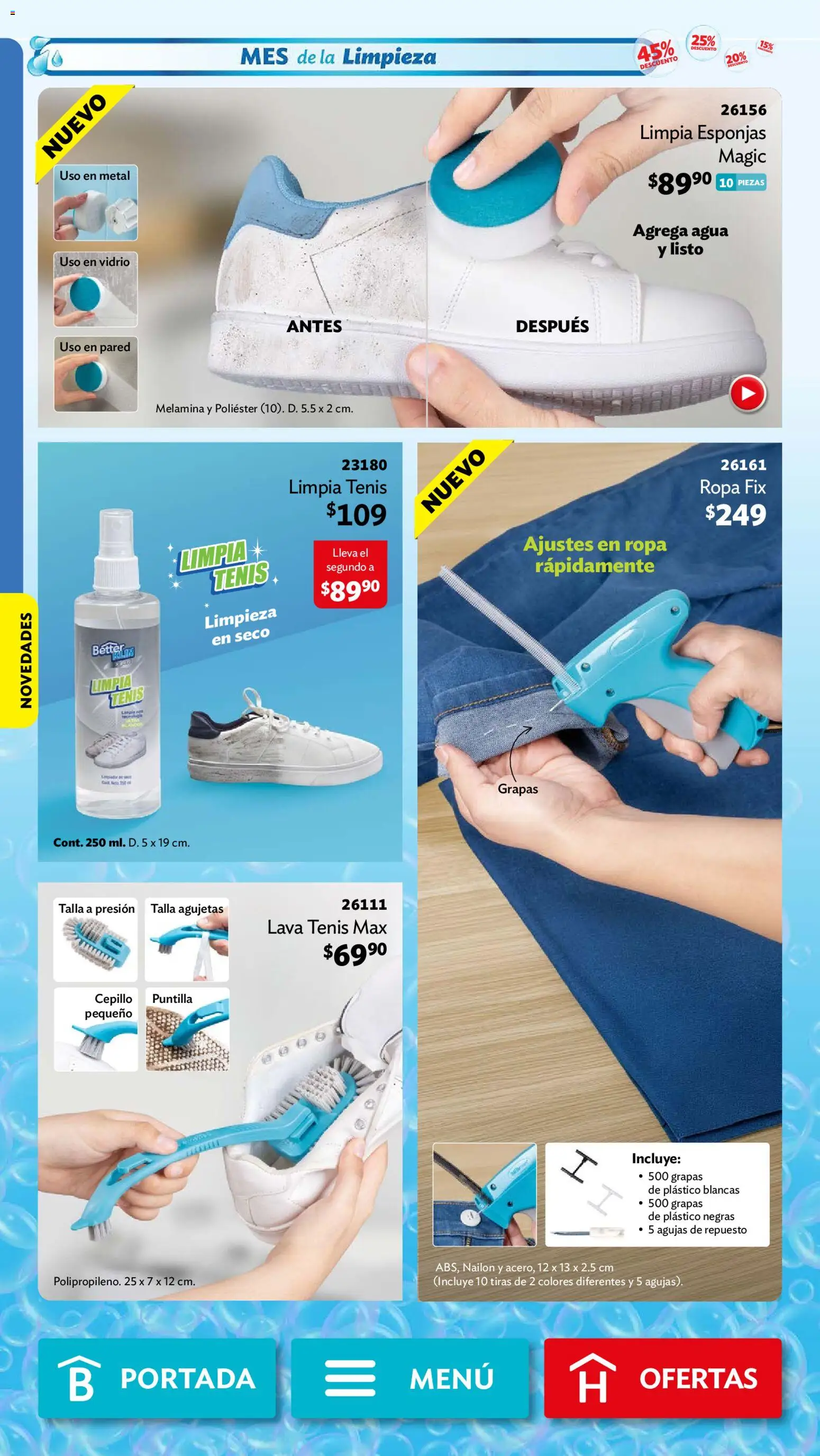 Nuevas ofertas de Betterware válidas en toda la República Mexicana desde el 28/09/2026. ¡Encuentra las mejores ofertas en Betterware campaña 10 2026! | Página: 98
