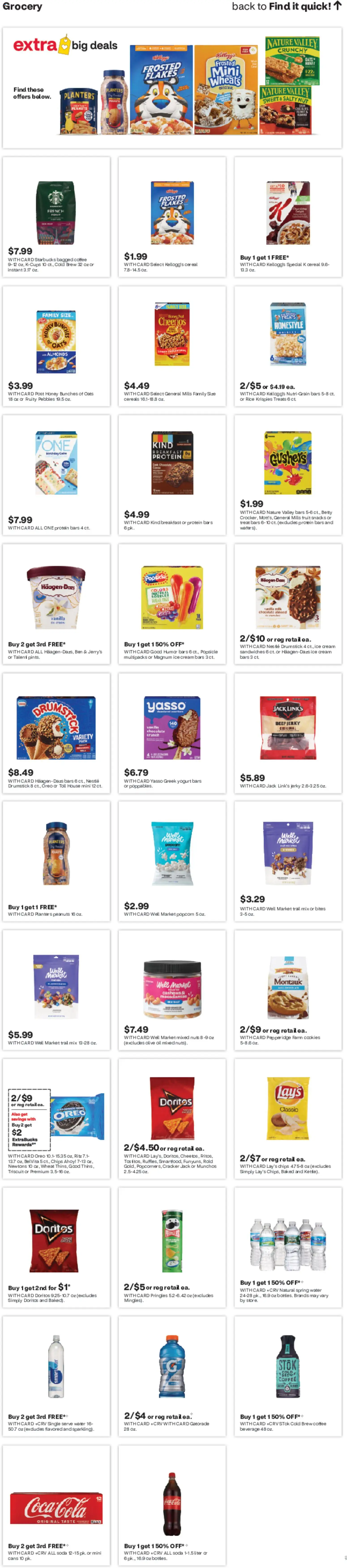 CVS Pharmacy Weekly Ad - CO - valid from 07.06.2026 | Page: 18 | Products: Coffee, Beef, Cereals, Flakes