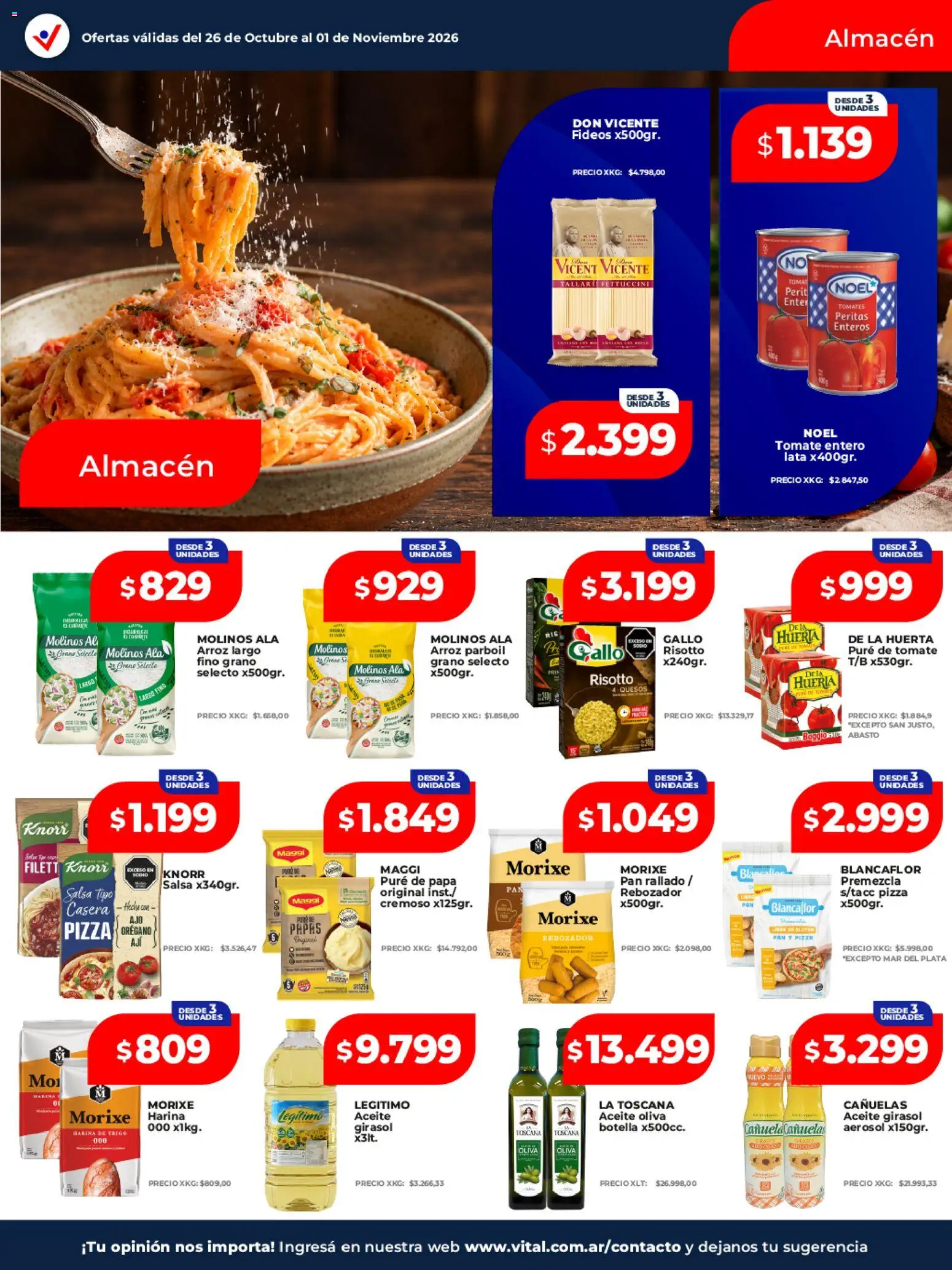Vital - Ofertas │ válido desde el 26/10/2026 | Página: 17