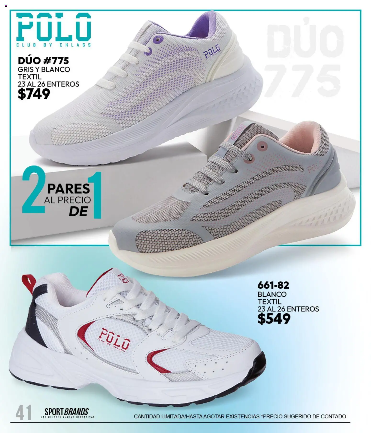 Nuevas ofertas de Cklass válidas en toda la República Mexicana desde el 11/09/2026. ¡Encuentra las mejores ofertas en Cklass catálogo Sportbrands Caballero Invierno! | Página: 175