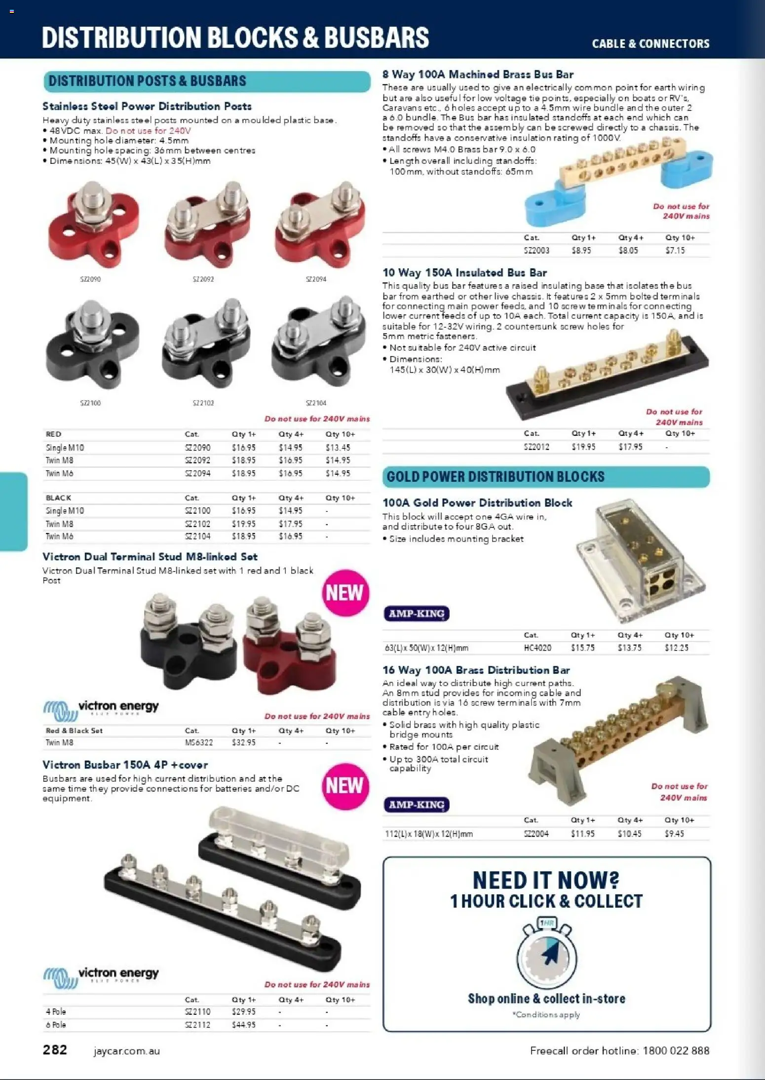 Jaycar catalogue - valid from 31/08/2026 | Page: 280 | Products: Tie, Batteries, Cable