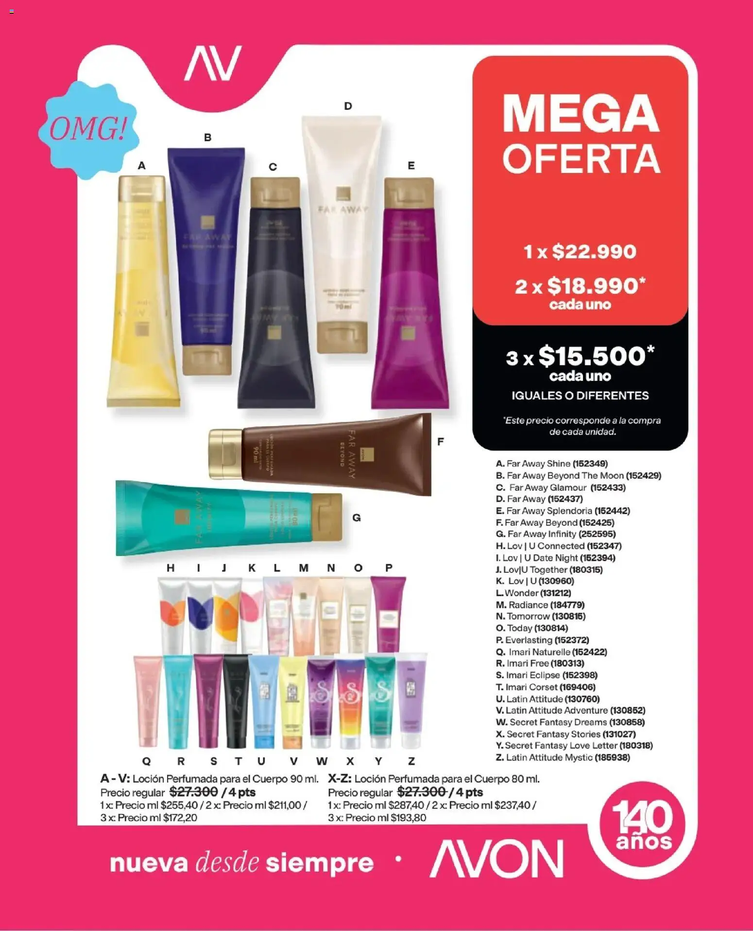 Avon revista - valida desde el 16/08/2026 | Página: 216 | Productos: Loción