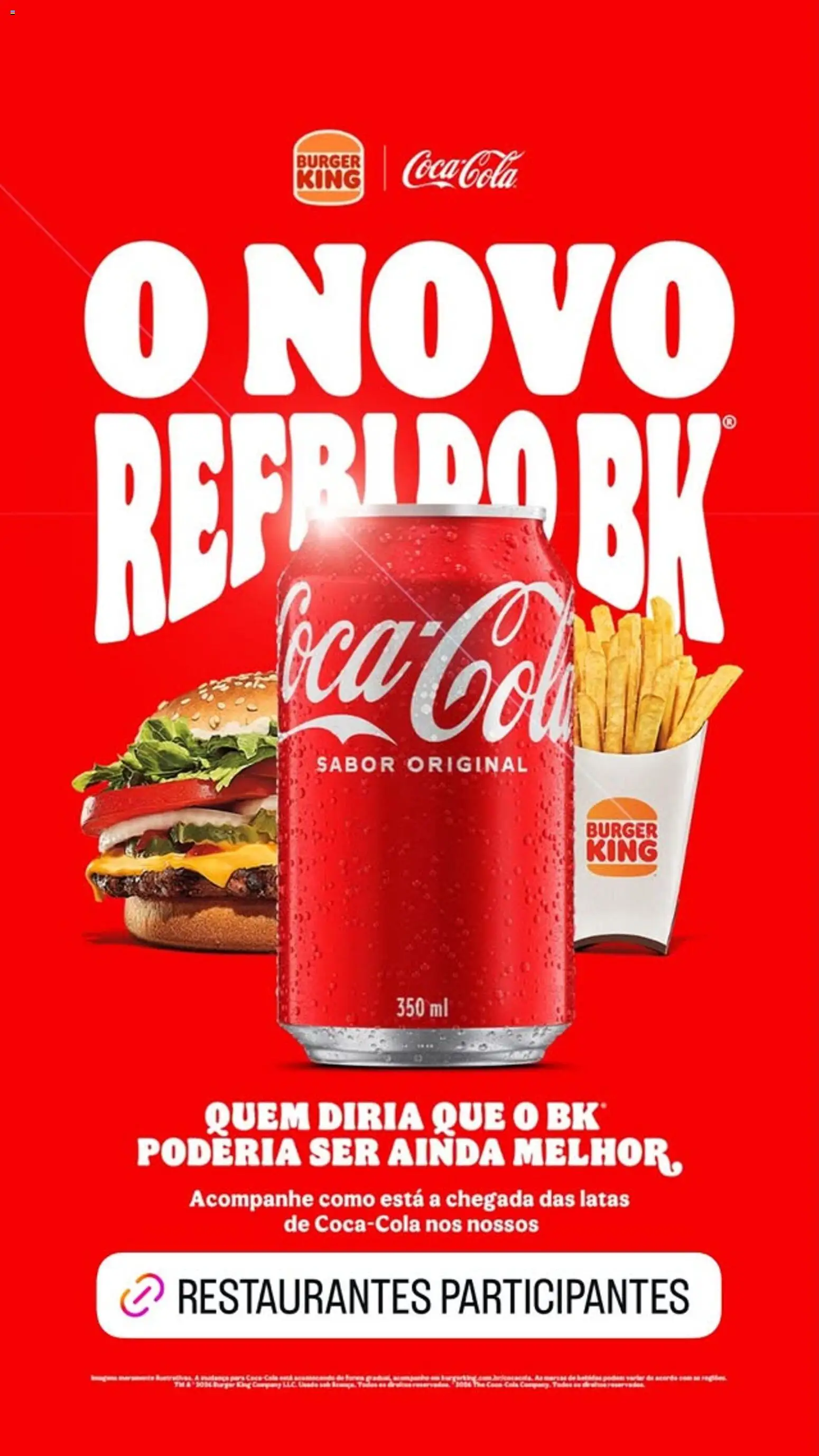 Burger King Folheto - válido de 11.06.2026 | Página: 3 | Produtos: Cola
