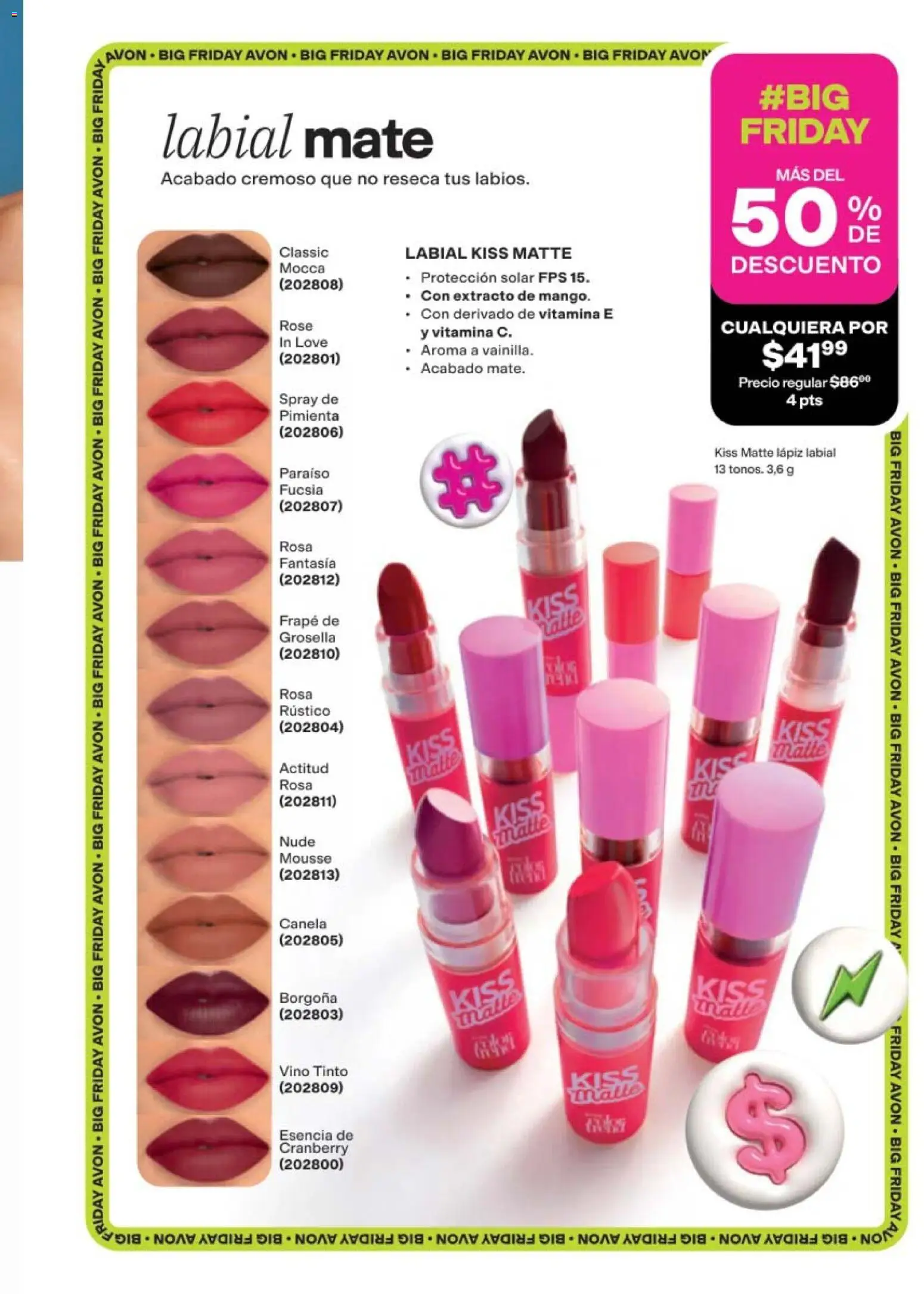 Nuevas ofertas de AVON válidas en toda la República Mexicana desde el 05/10/2026. ¡Encuentra las mejores ofertas en AVON campaña 16 2026! | Página: 24