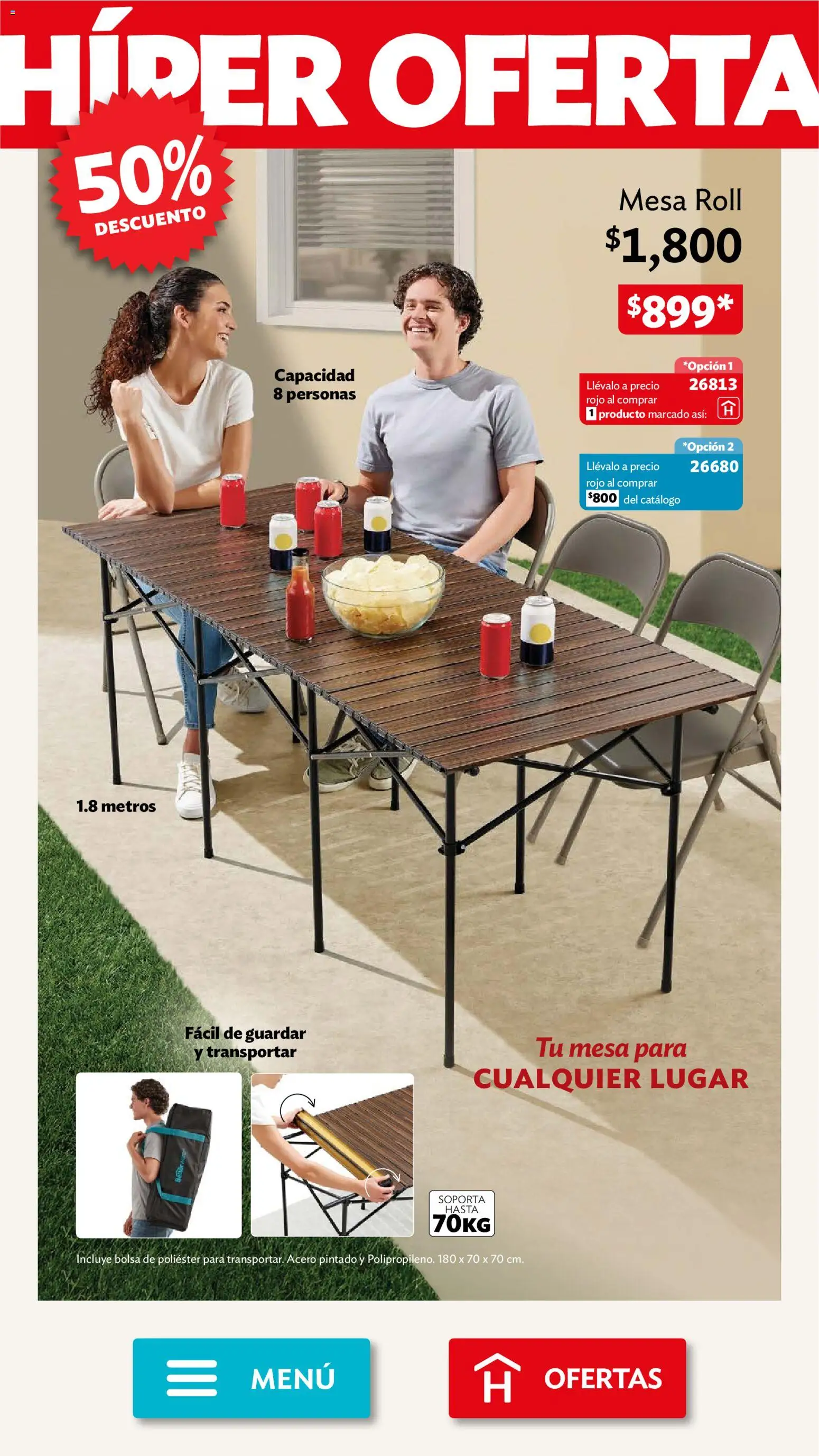 Nuevas ofertas de Betterware válidas en toda la República Mexicana desde el 28/09/2026. ¡Encuentra las mejores ofertas en Betterware campaña 10 2026! | Página: 2 | Productos: Bolsa, Mesa