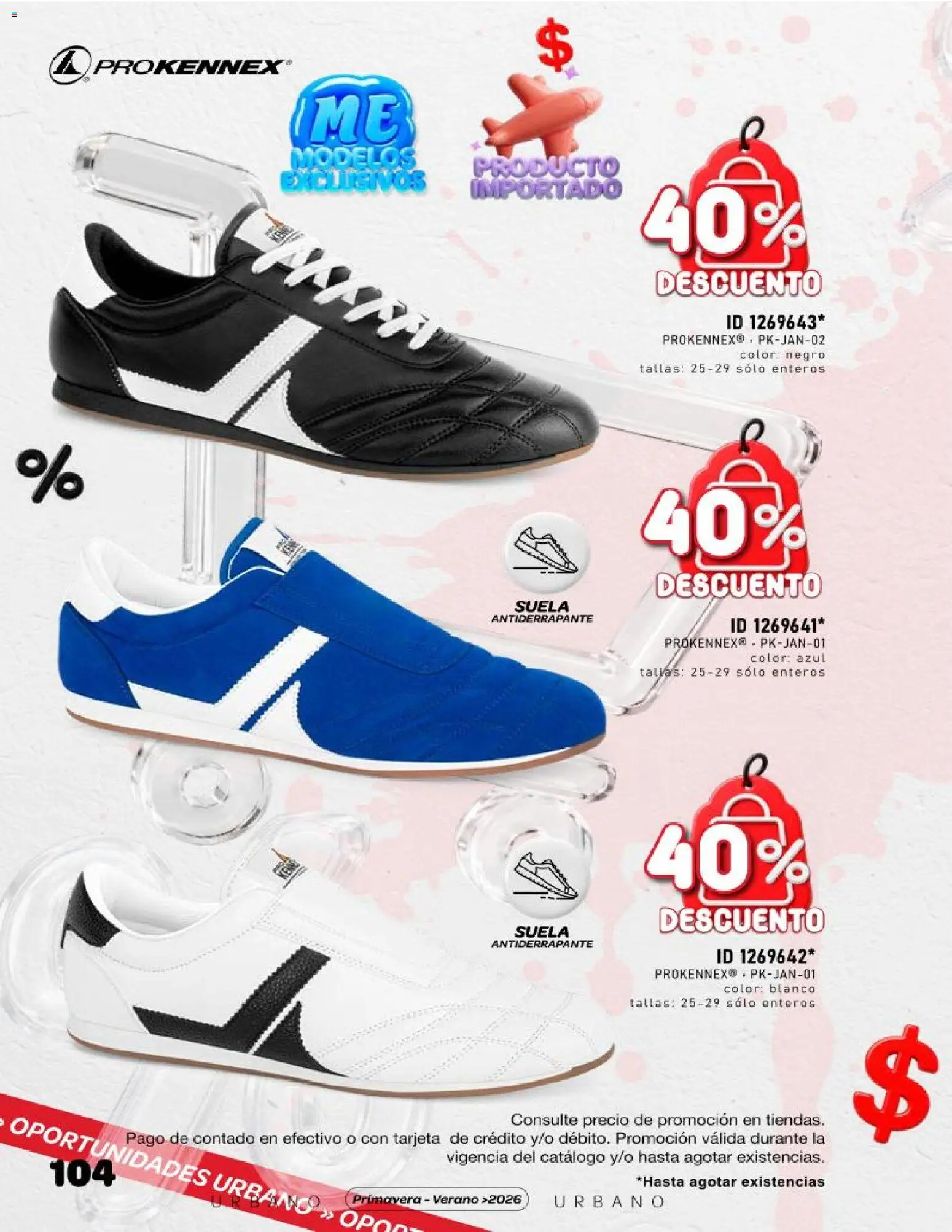 Nuevas ofertas de Price Shoes válidas en toda la República Mexicana desde el 03/07/2026. ¡Encuentra las mejores ofertas en Price Shoes catálogo Oportunidades Urbano! | Página: 104