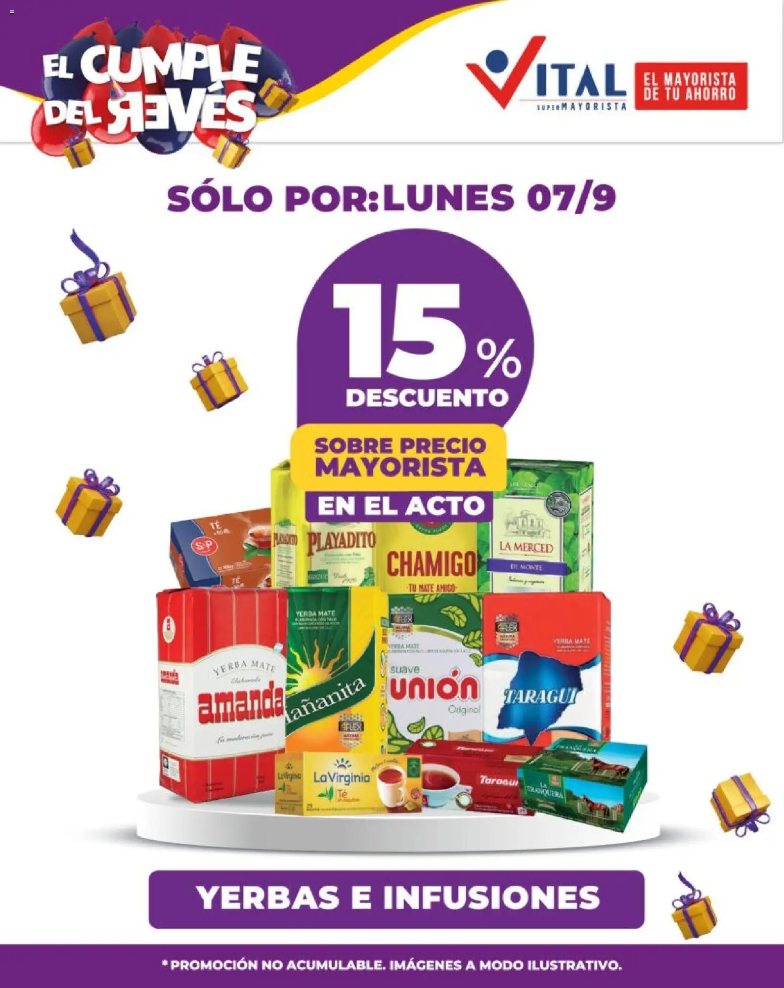 Vital - Ahorrá │ válido desde el 07/09/2026 | Página: 2 | Productos: Mate, Sobre, Yerba