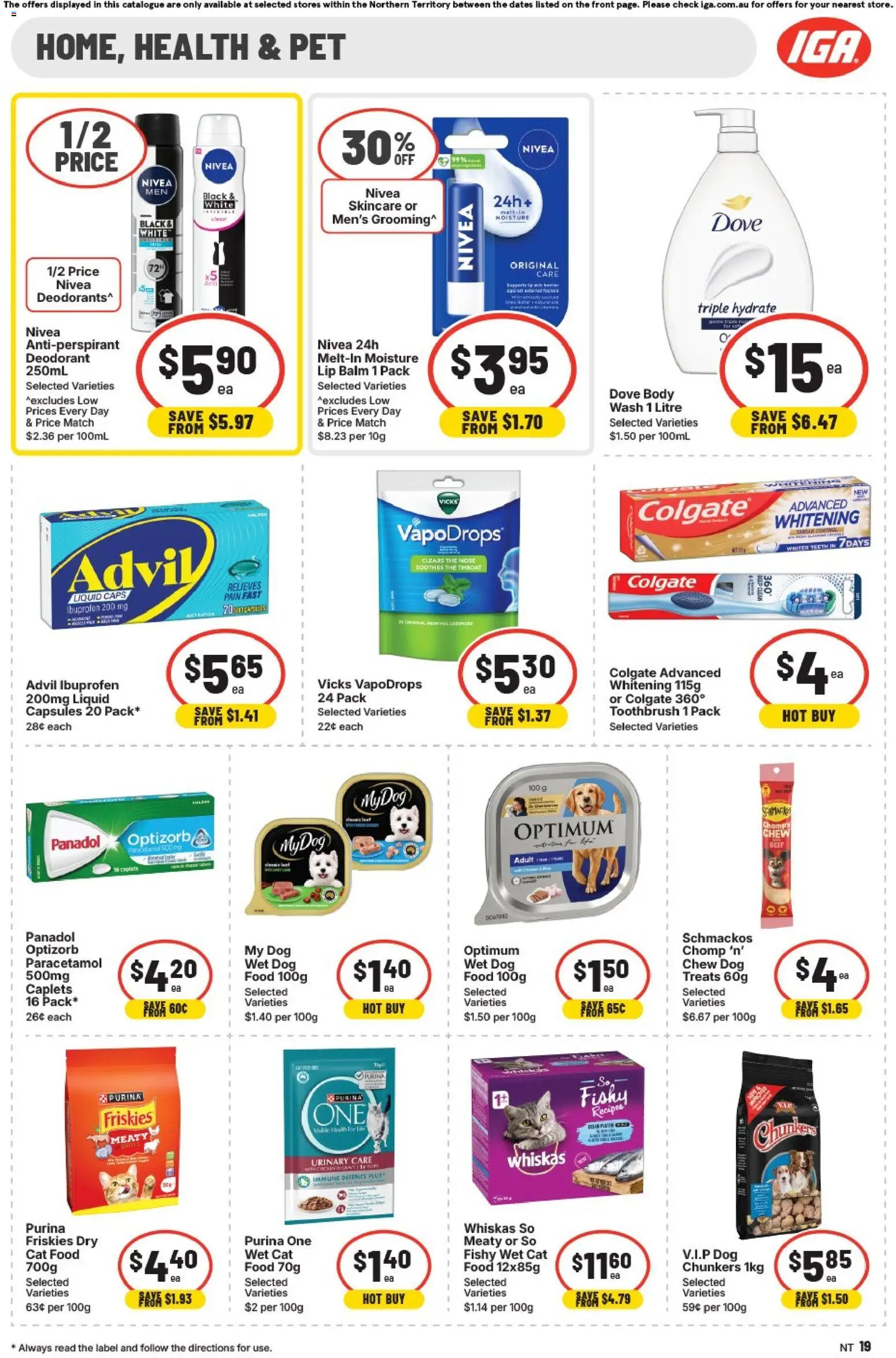 IGA catalogue - valid from 20.05.2026 | Page: 16 | Products: Chair, Deodorant, Dog food, Toothbrush
