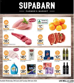 Preview of Supabarn catalogue - valid from 24/06/2026