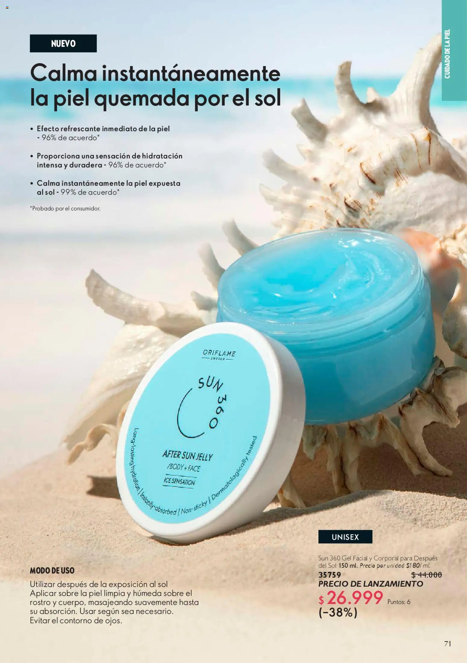 Oriflame revista - valida desde el 28.03.2026 | Página: 71 | Productos: Sobre, Contorno