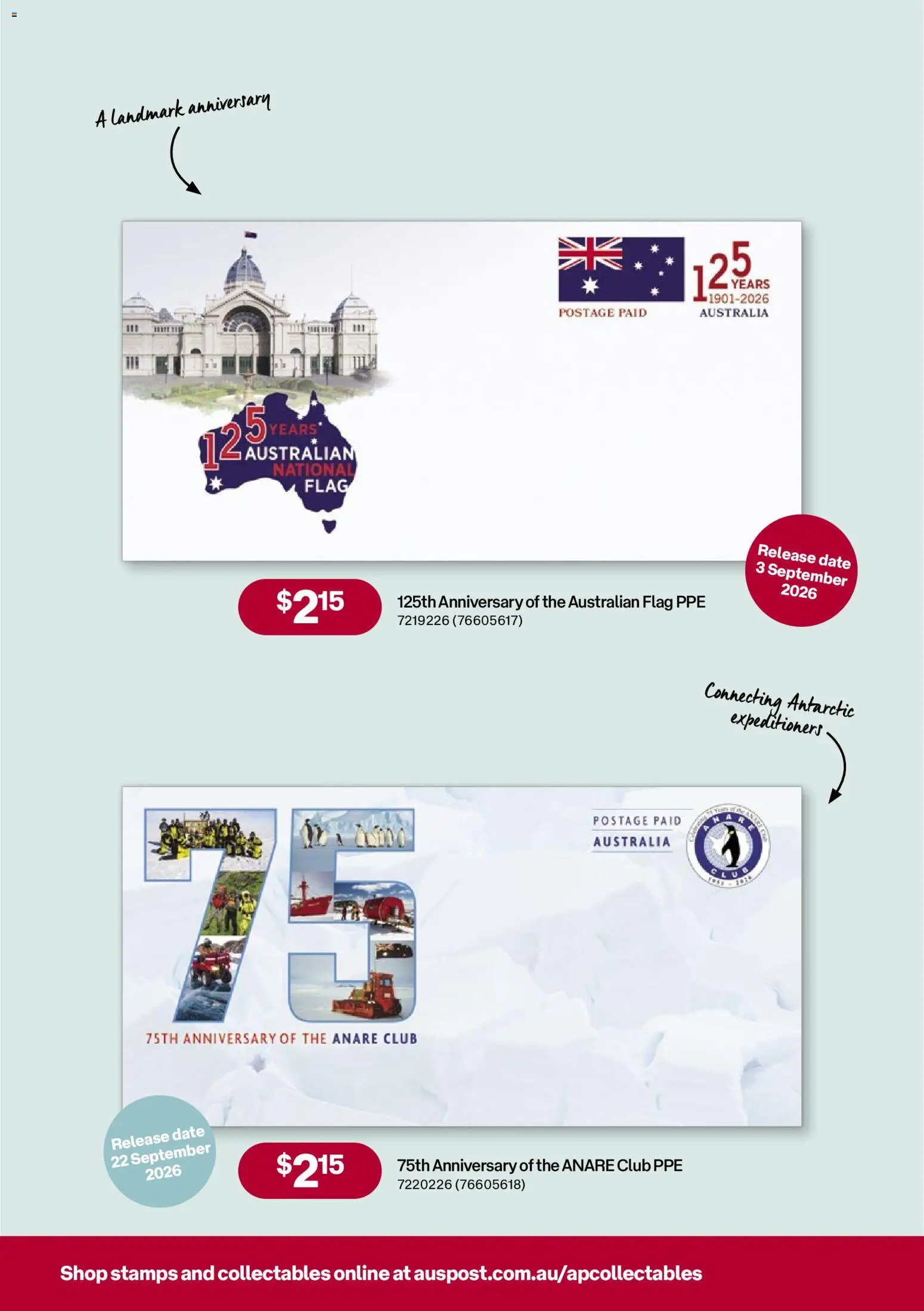 Australia Post catalogue - valid from 01/09/2026 | Page: 12 | Products: Date