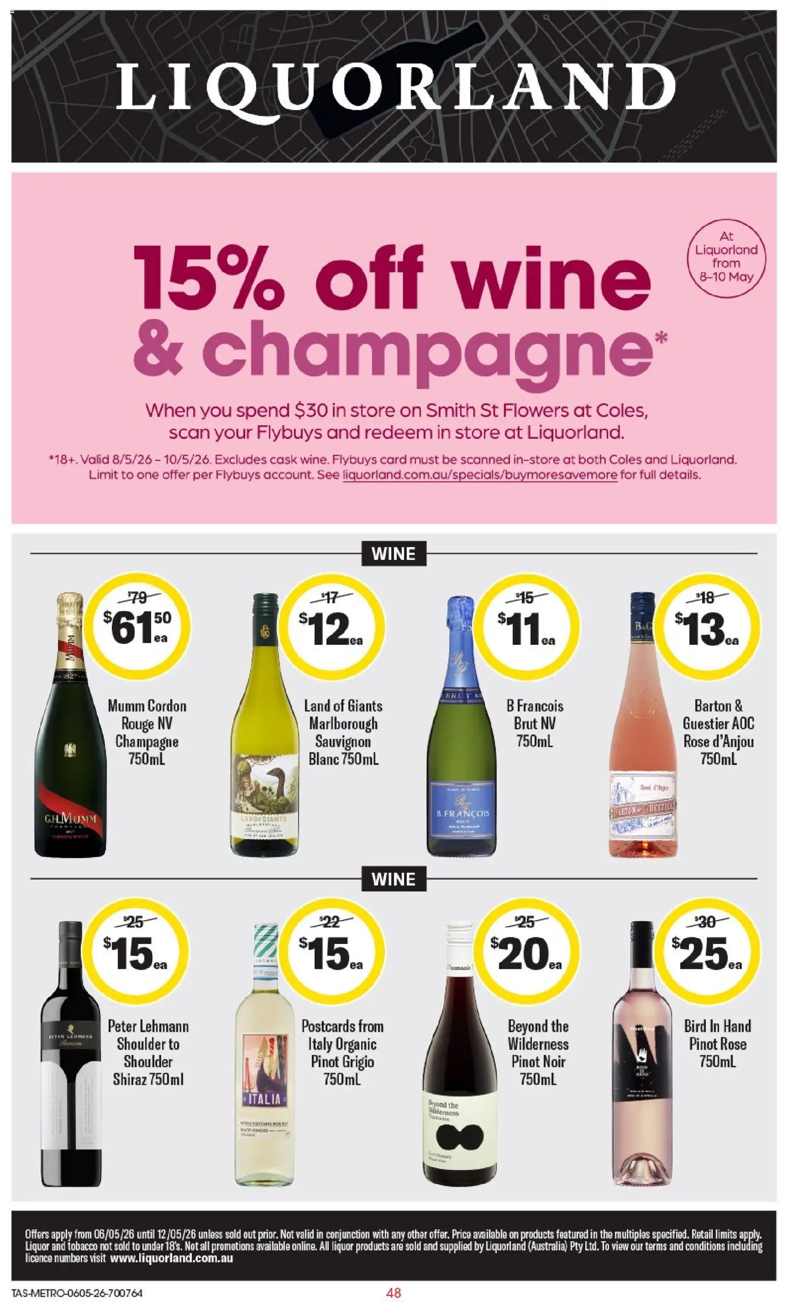 Coles catalogue - valid from 06.05.2026 | Page: 49 | Products: Wine