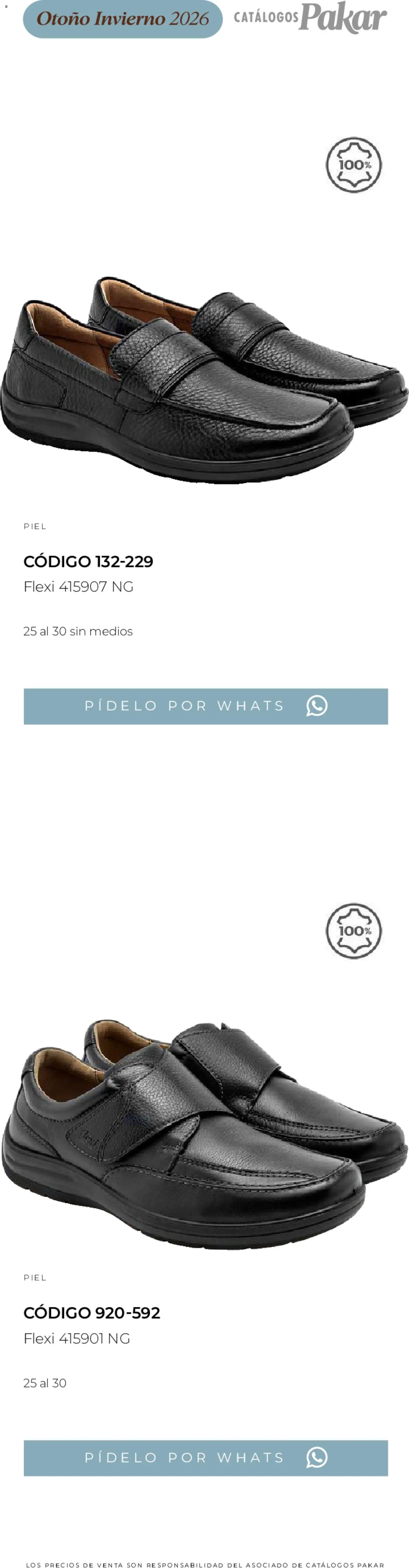 Nuevas ofertas de SC Pakar válidas en toda la República Mexicana desde el 31/07/2026. ¡Encuentra las mejores ofertas en SC Pakar catálogo Flexi! | Página: 261