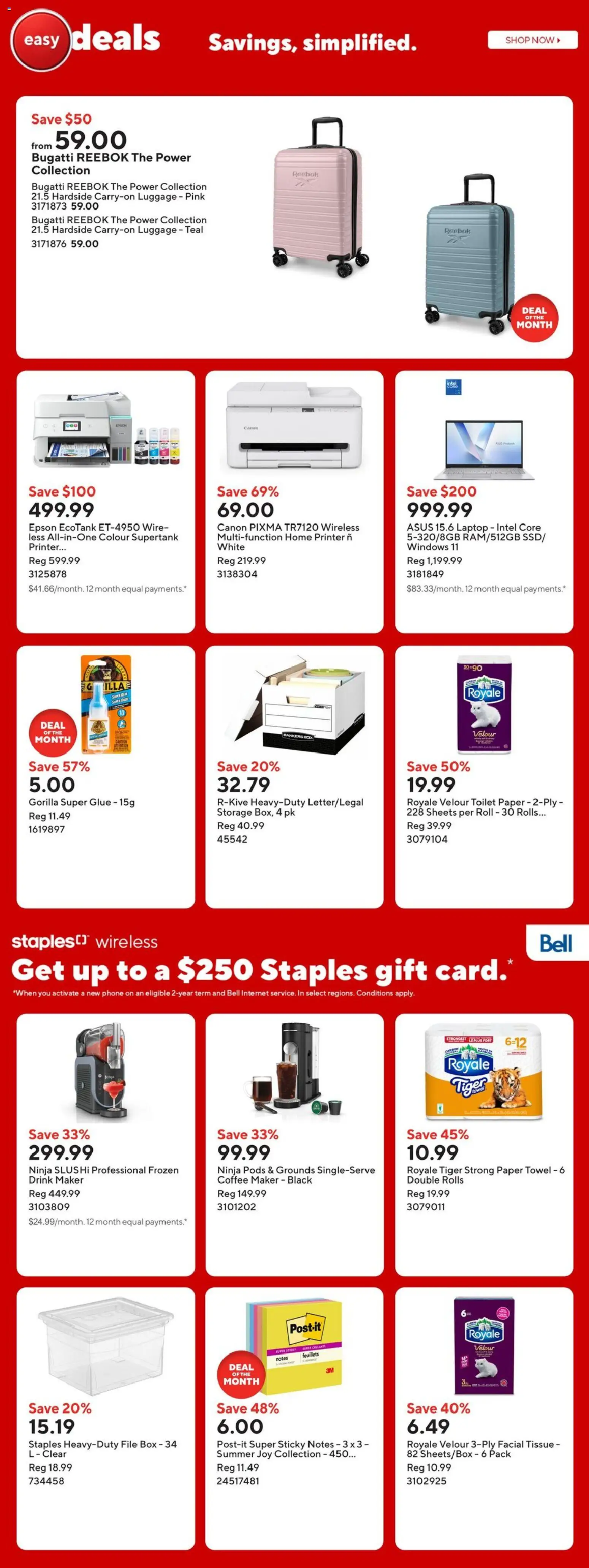 Staples flyer valid from Oct 23, 2026 | Page: 2