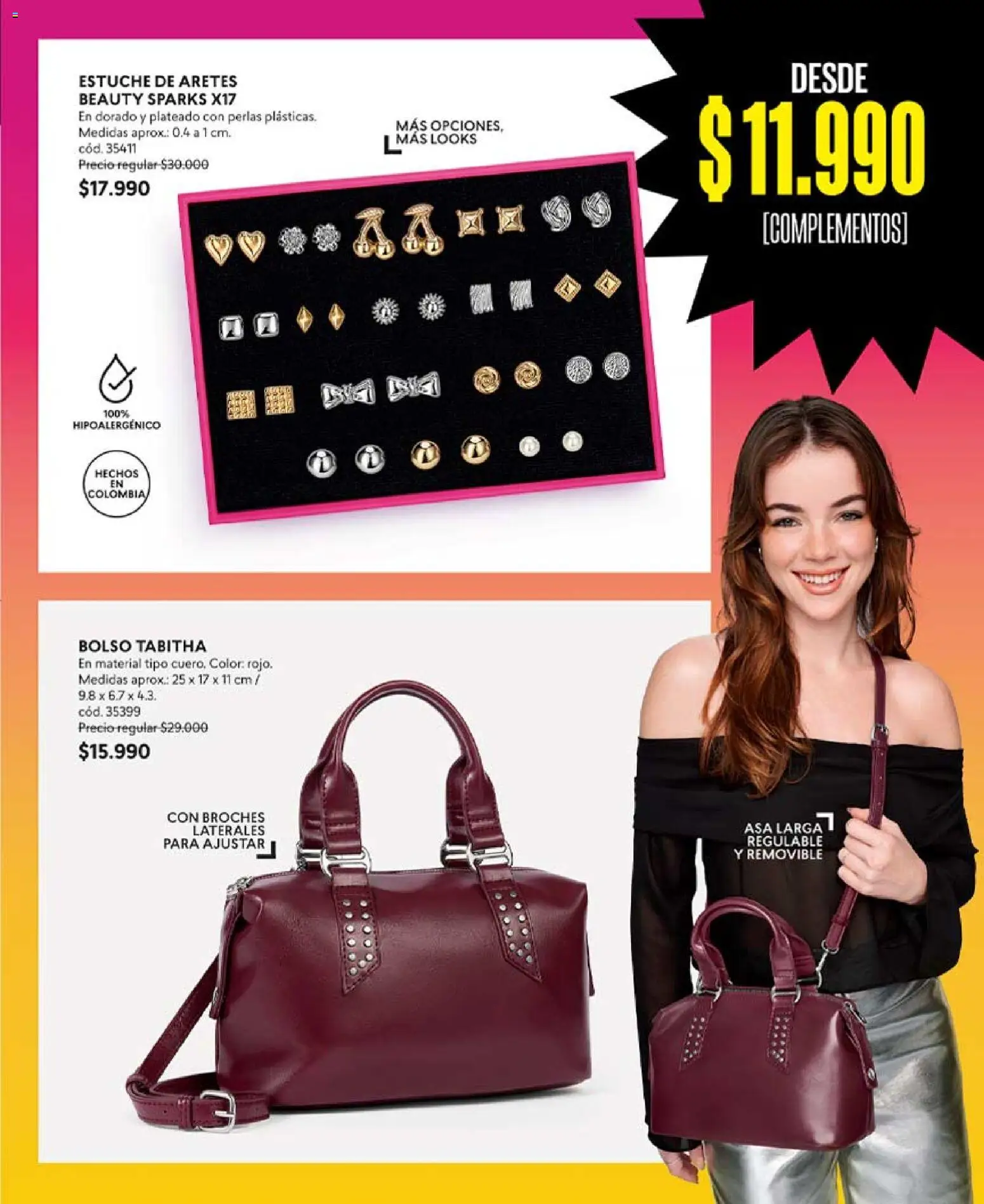 Catálogo CyZone Campaña 11 │ válido desde el 14.06.2026 | Página: 31 | Productos: Estuche, Bolso