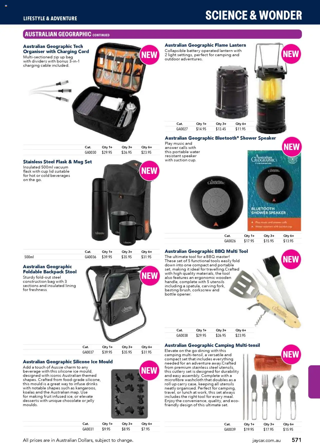 Jaycar catalogue - valid from 09/07/2025 | Page: 571 | Products: Water, Fruit, Backpack, Portable