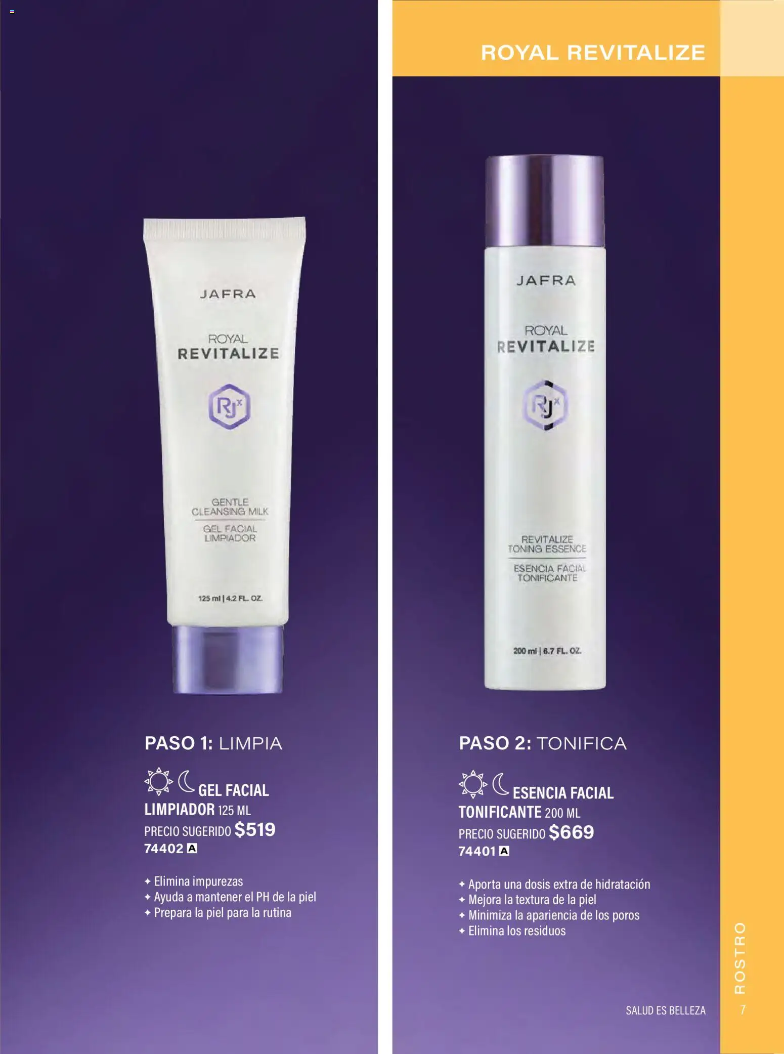 Nuevas ofertas de JAFRA válidas en toda la República Mexicana desde el 01/07/2026. ¡Encuentra las mejores ofertas en JAFRA catálogo Organizador de Ventas! | Página: 7 | Productos: Limpiador, Limpiador facial
