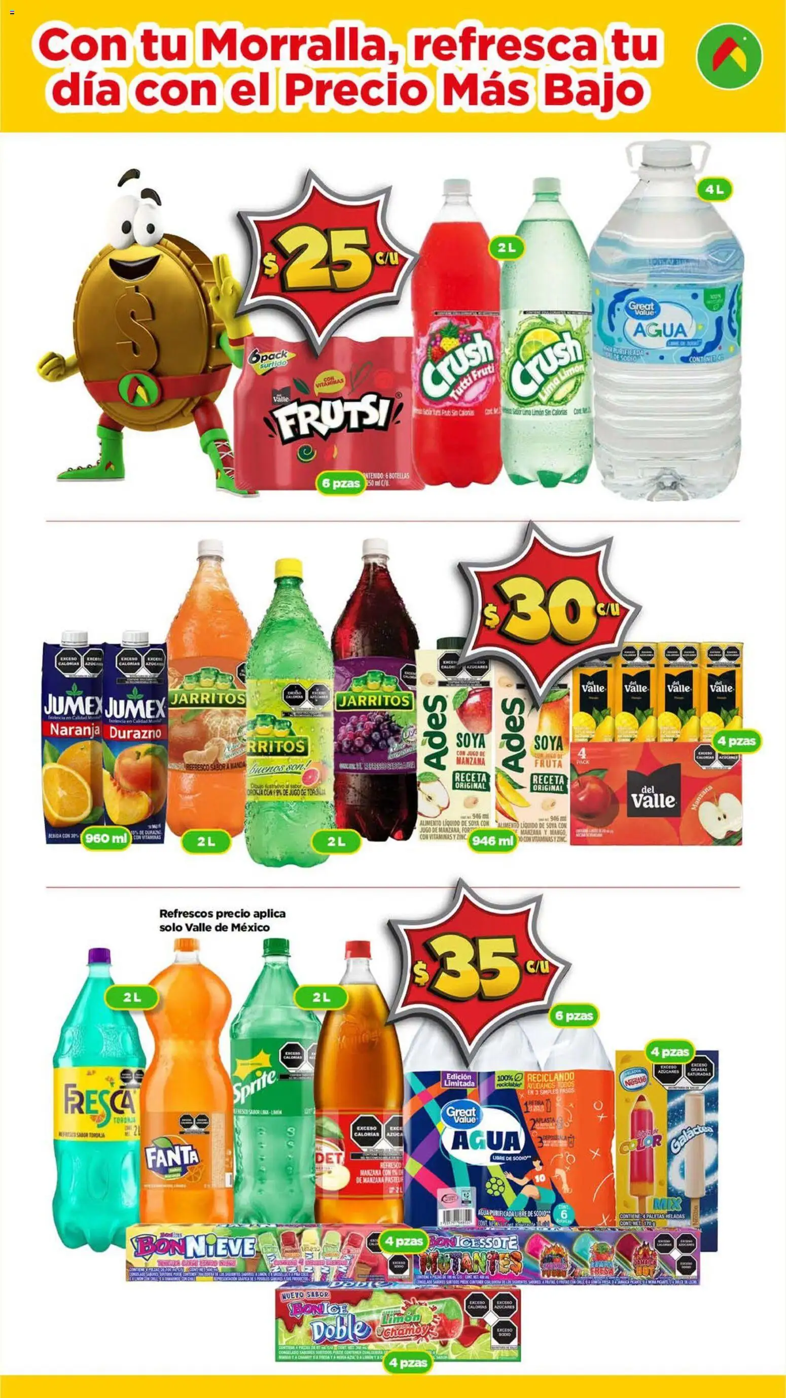 Nuevas ofertas de Bodega Aurrerá válidas en toda la República Mexicana desde el 22/07/2026. ¡Encuentra las mejores ofertas en Bodega Aurrerá folleto! | Página: 9