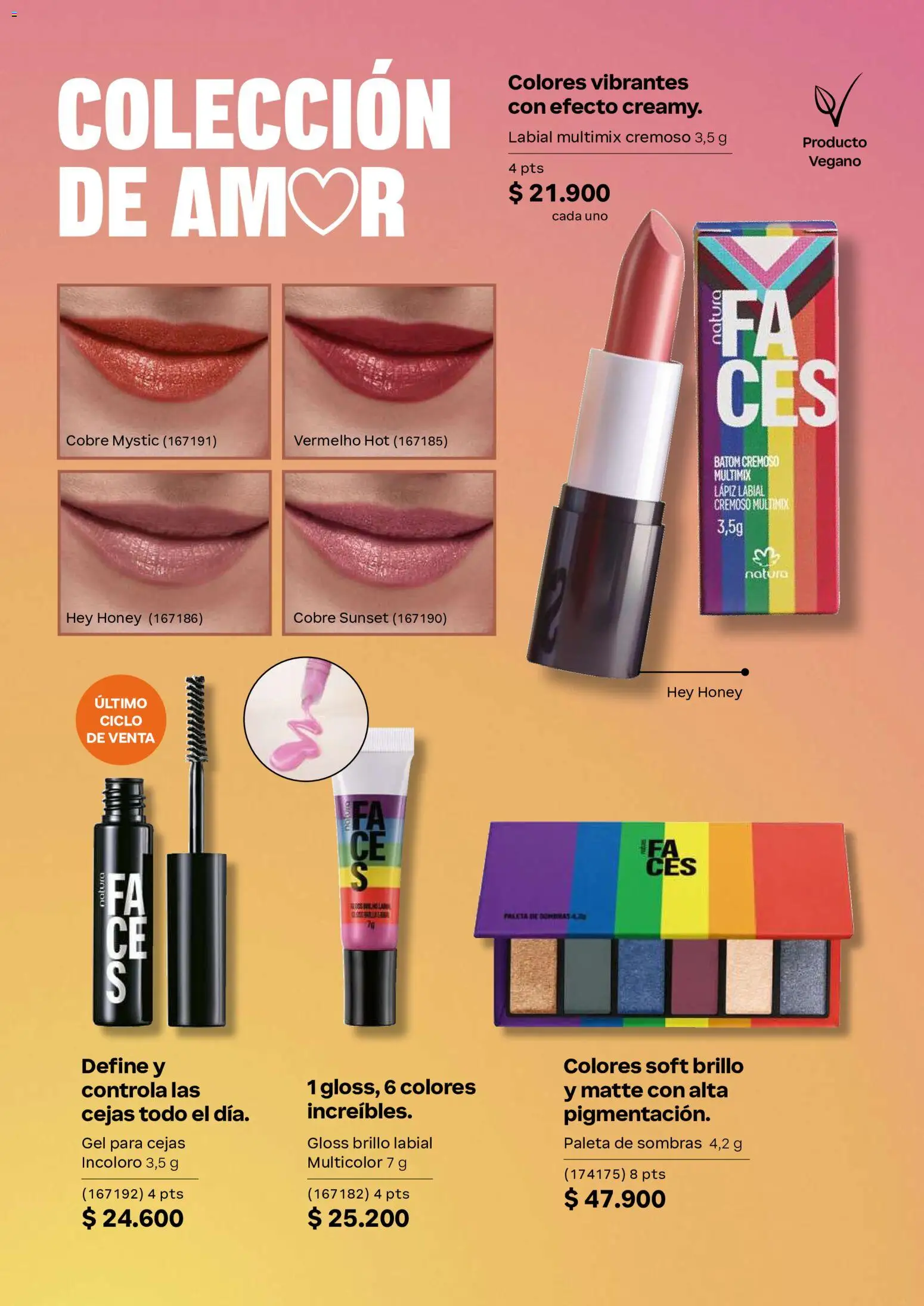 Natura revista - valida desde el 22/07/2026 | Página: 94 | Productos: Cobre, Brillo, Lápiz labial